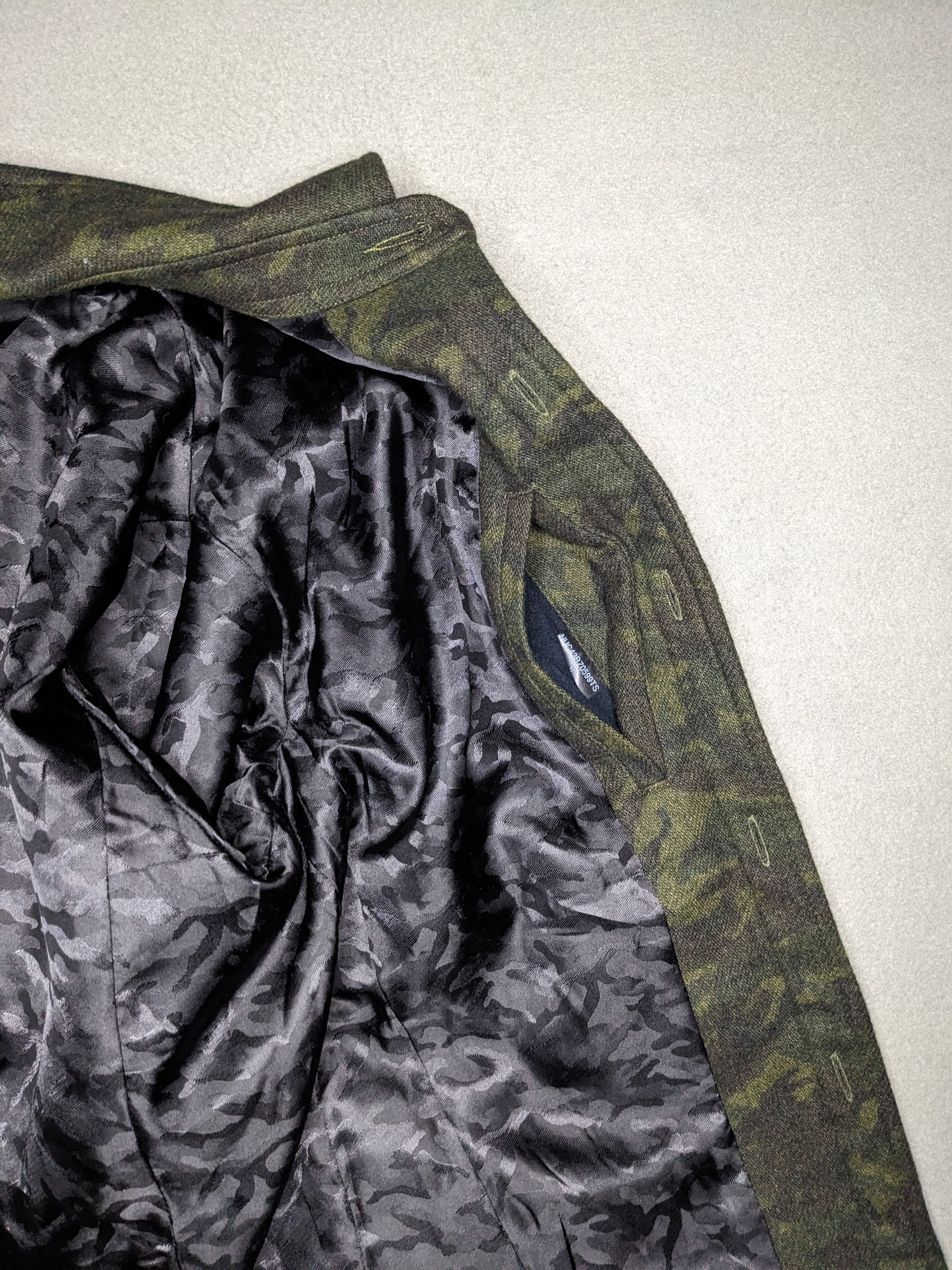 junhashimoto Jun Hashimoto Camo Wool Overshirt XL Jacket Military Shacket Size US XL / EU 56 / 4 - 8 Thumbnail