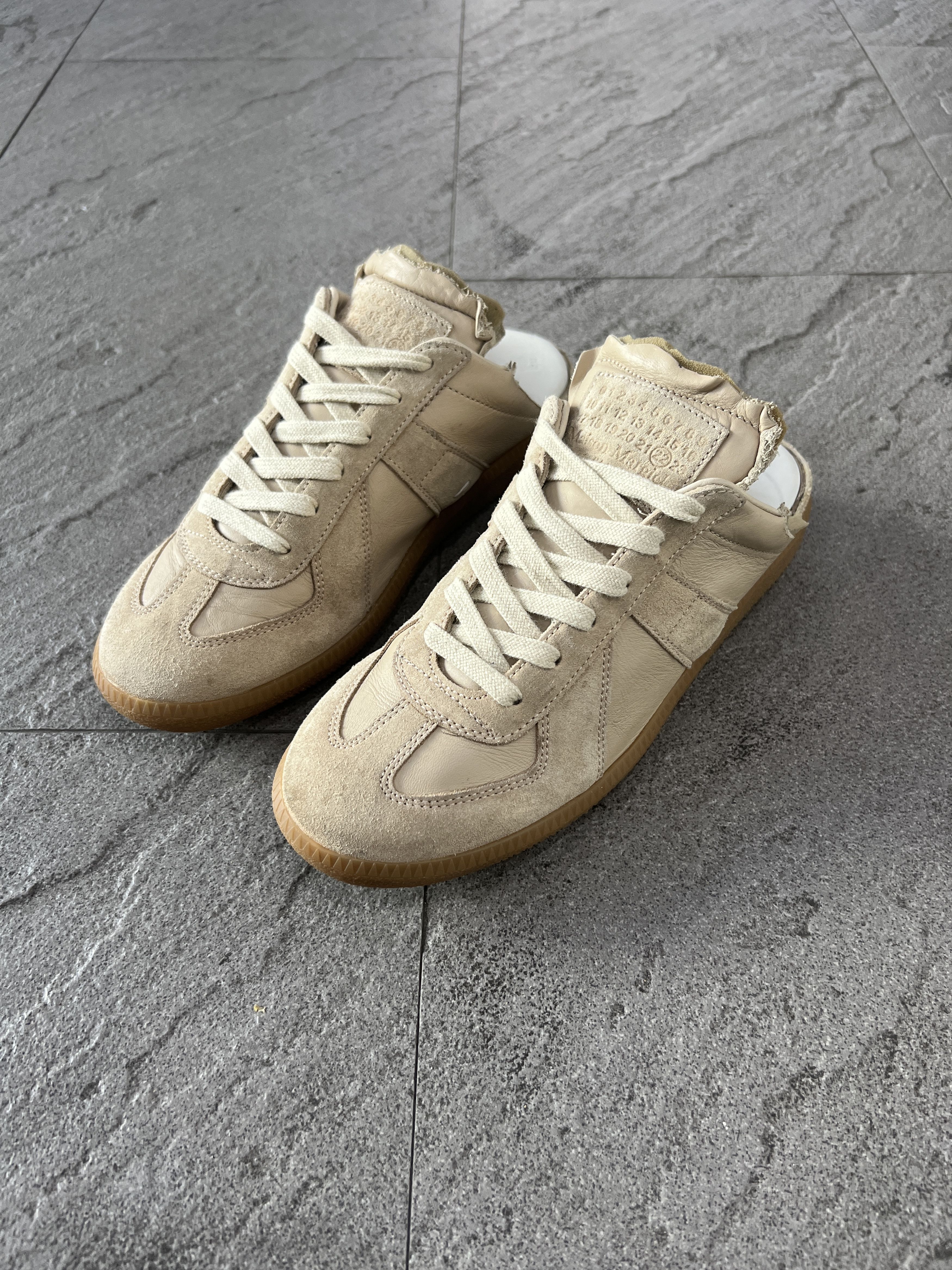 Maison Margiela Maison Margiela GAT Replica Mules Low EU38 Suede Leather Size US 8 / IT 38 - 3 Thumbnail
