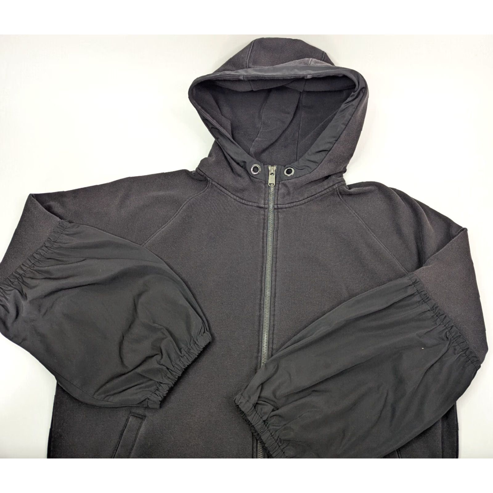 Athleta ATHLETA On My Way Triumph Hoodie Jacket Full-Zip in Black Size Medium 798347 Size M / US 6-8 / IT 42-44 - 6 Thumbnail