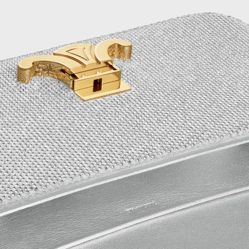 Celine o1w1db10326 115203FFC Size : OS / Shoulder Bag in Silver Size ONE SIZE - 4 Thumbnail
