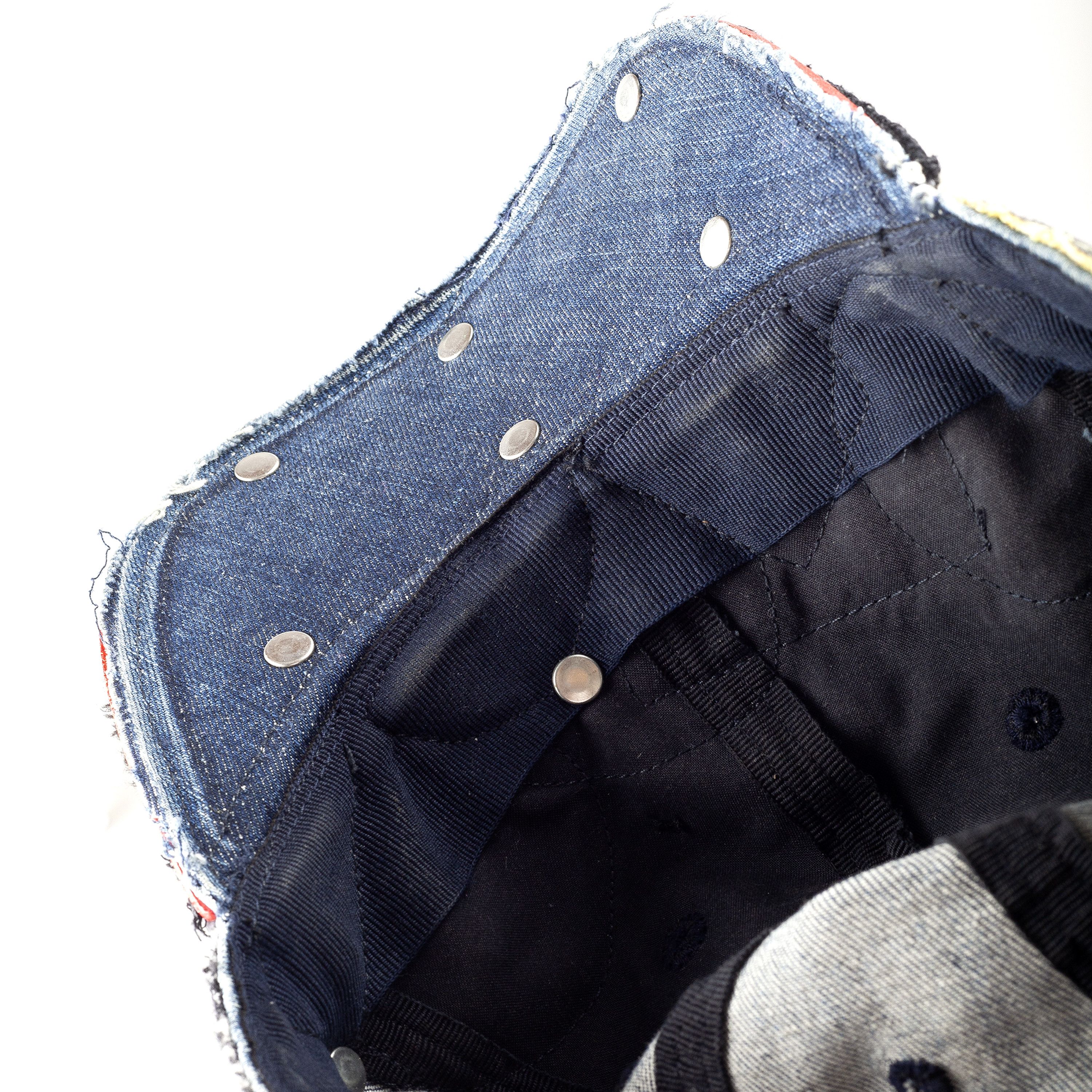 Diesel × Diesel Black Gold DIESEL TRIBUTE x Nicola Formichetti Patches Denim Snapback Size ONE SIZE - 12 Thumbnail