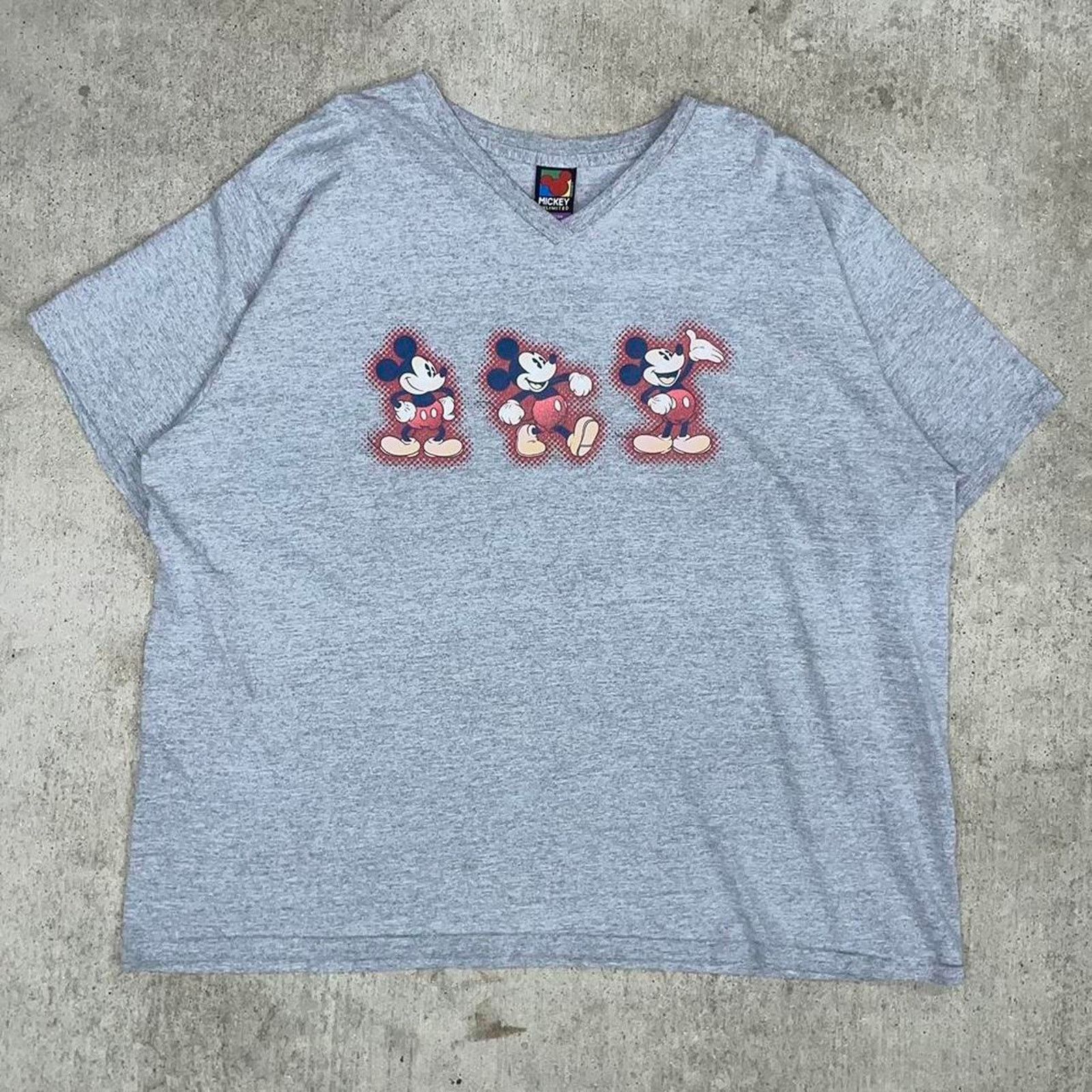 Mickey Unlimited Vintage grey disney mickey mouse t-shirt Size US XXL / EU 58 / 5 - 1 Thumbnail