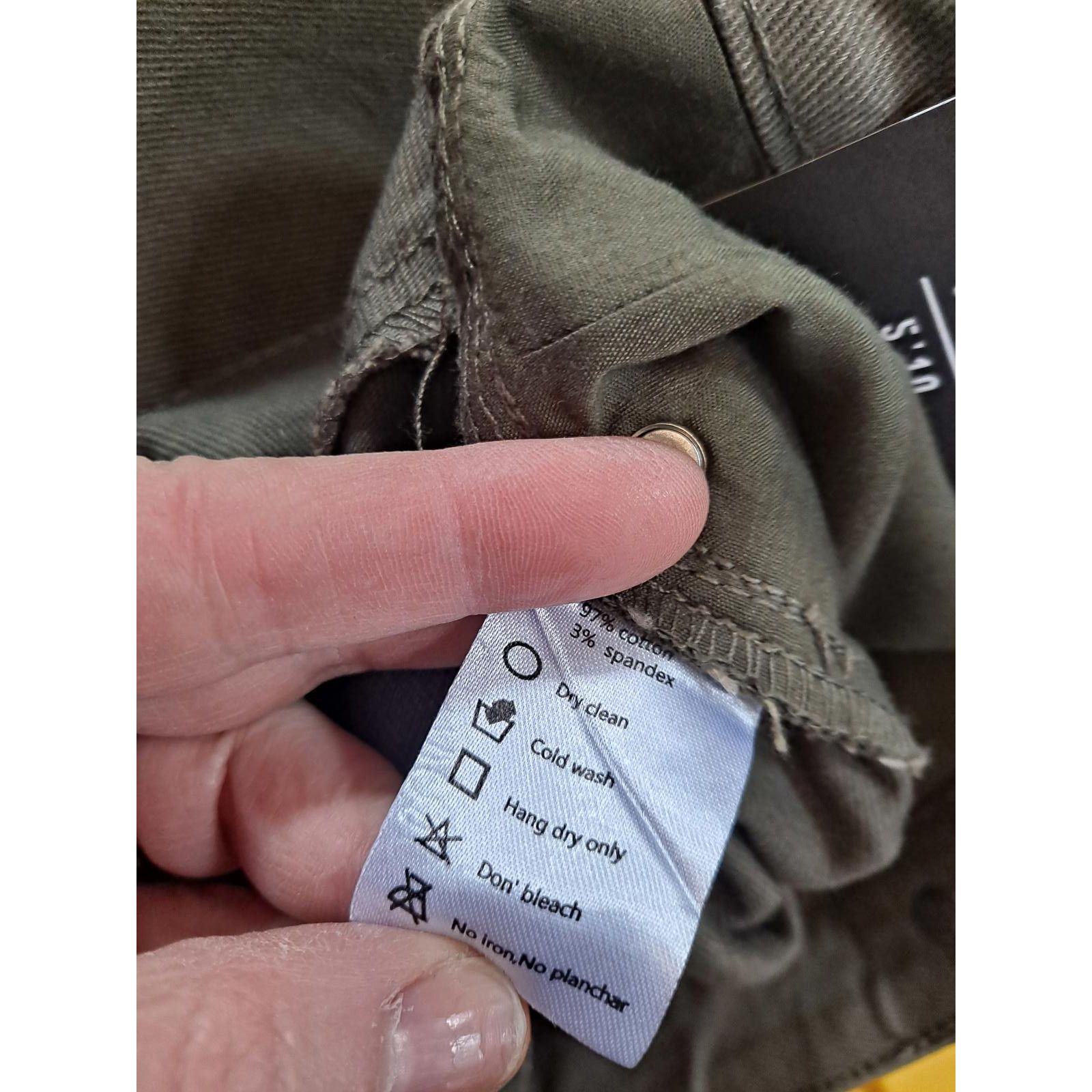 Other New Under 5'10' (U-510) Brushed Twill Traveler Pants Moss Si Size US 28 / EU 44 - 4 Thumbnail