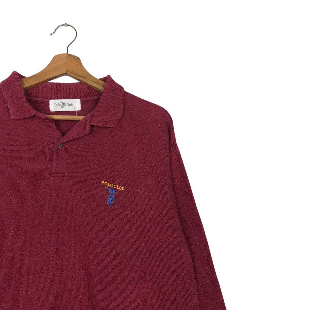 Japanese Brand 🔥VINTAGE SWEATSHIRT POLO CLUB SMALL PONY Size US L / EU 52-54 / 3 - 8 Thumbnail