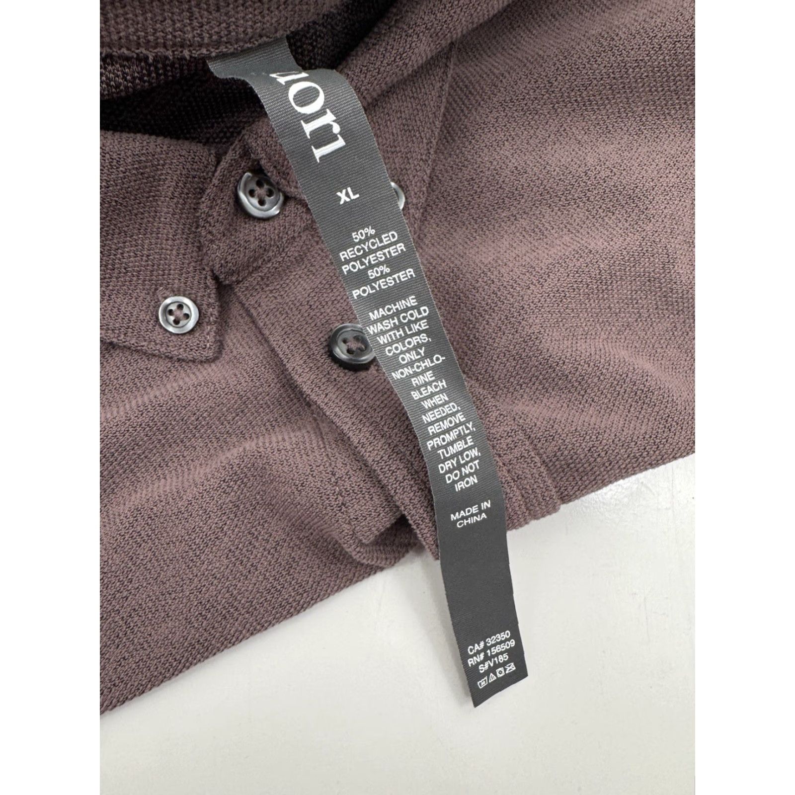 Vuori VUORI Mens XL Shirt - Button-Up Long Sleeve Purple Size US XL / EU 56 / 4 - 4 Thumbnail