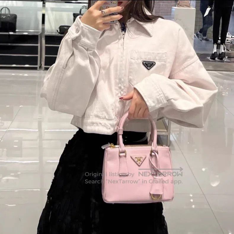 Prada Prada Pink old denim jacket Size XS / US 0-2 / IT 36-38 - 7 Thumbnail