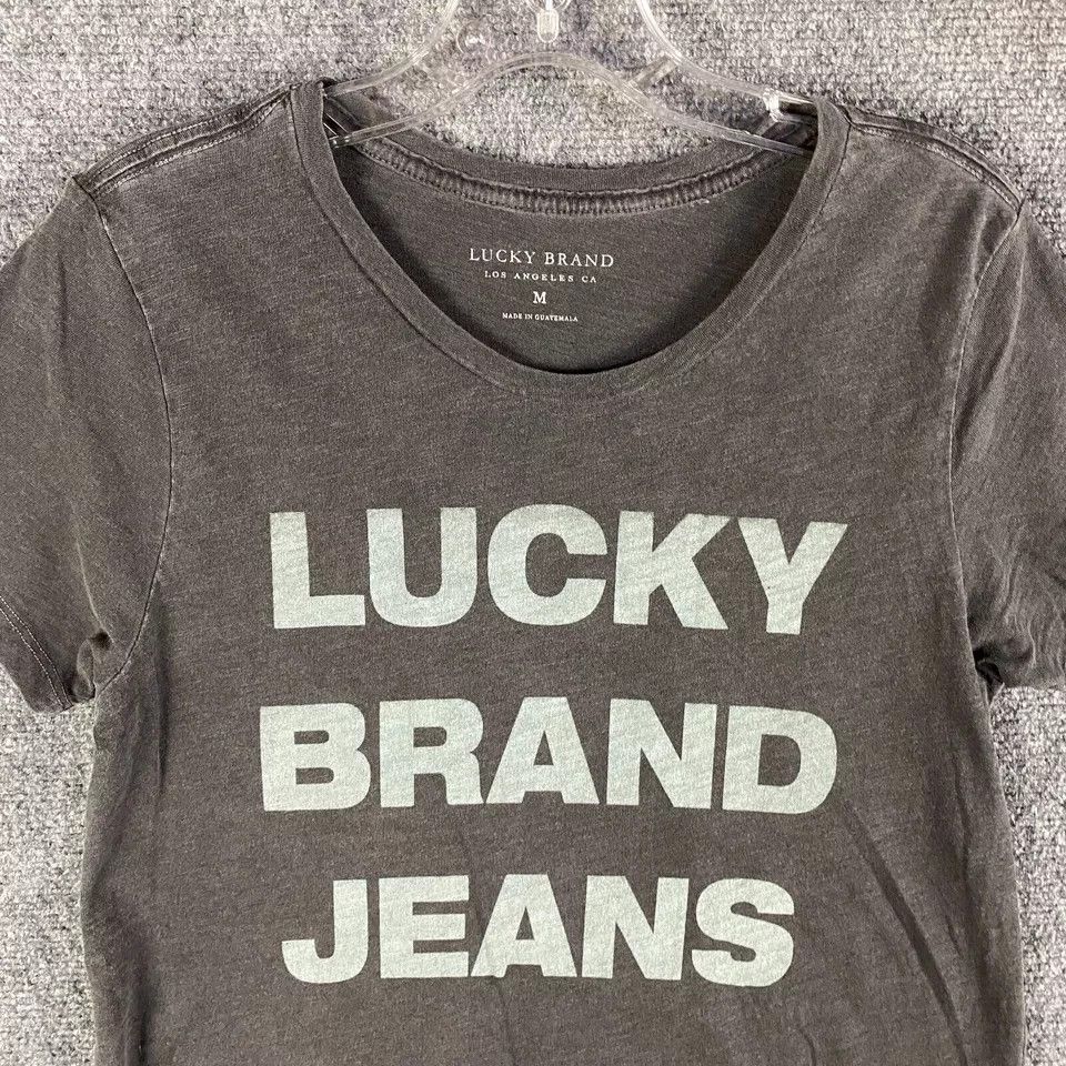 Lucky Brand Lucky Brand Shirt Women's Medium Gray Round Neck M Size M / US 6-8 / IT 42-44 - 2 Thumbnail