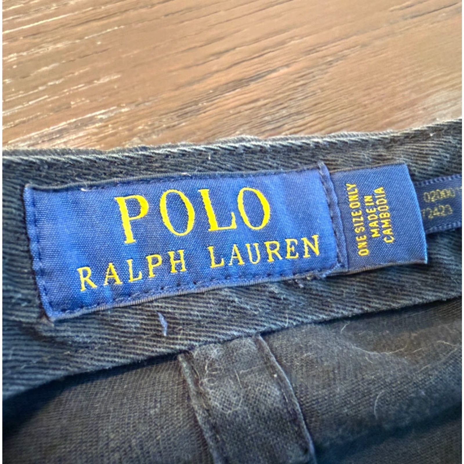 Polo Ralph Lauren Polo Ralph Lauren Cap Mens One Size Black Twill Strapback Adjustable Pony Size US M / EU 48-50 / 2 - 7 Thumbnail