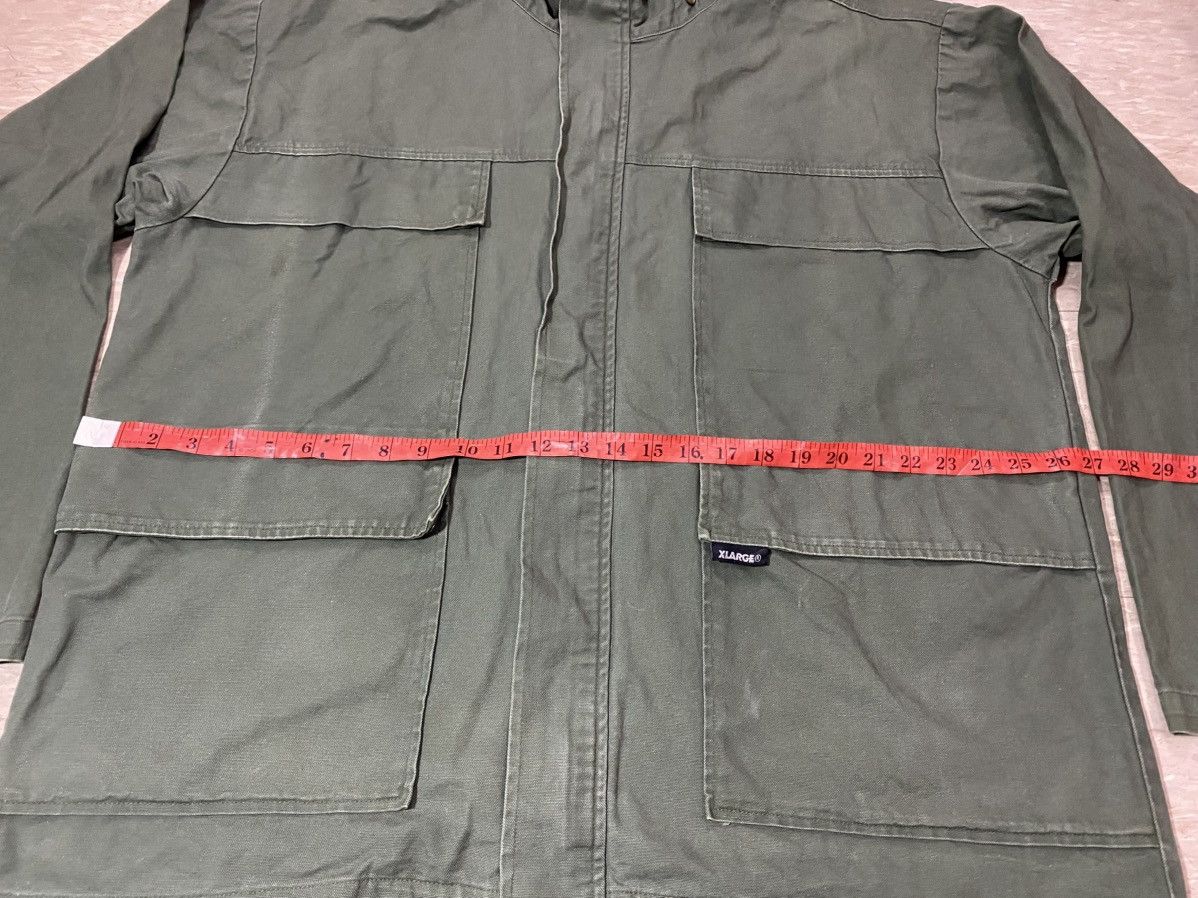 Vintage × X-LARGE X large jacket men plain with hooded Size US XL / EU 56 / 4 - 14 Thumbnail