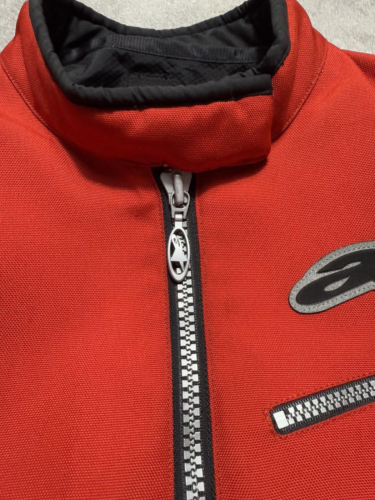 Alpinestars × Indian Motorcycle × Vintage Alpinestars Red Jacket Racing Cropped Boxy Fit Vintage Size L / US 10 / IT 46 - 4 Thumbnail