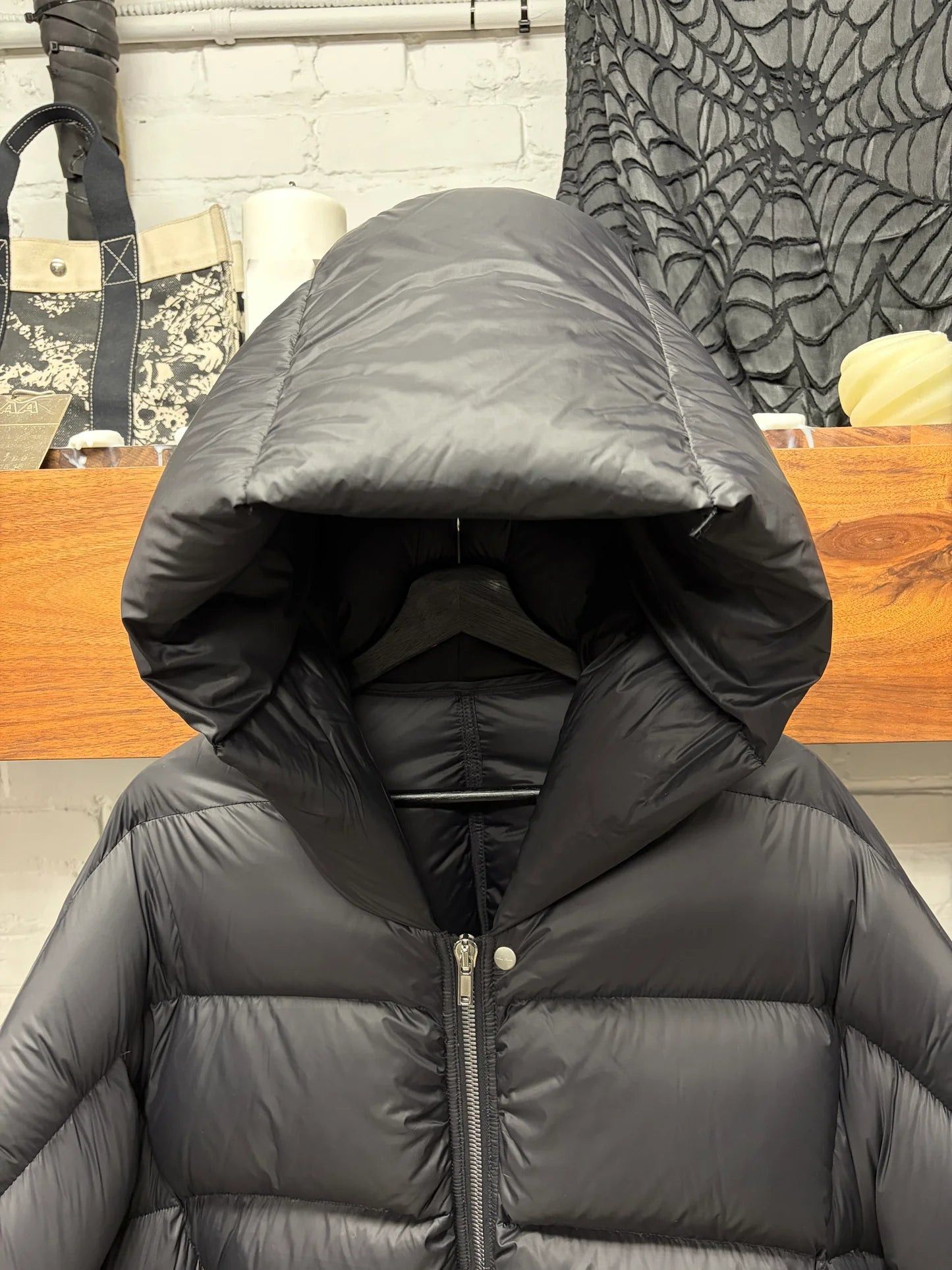 Rick Owens Rick Owens Black Jumbo Duvet ‘Peter’ Oversized Down Puffer Jacket Size US XL / EU 56 / 4 - 3 Thumbnail