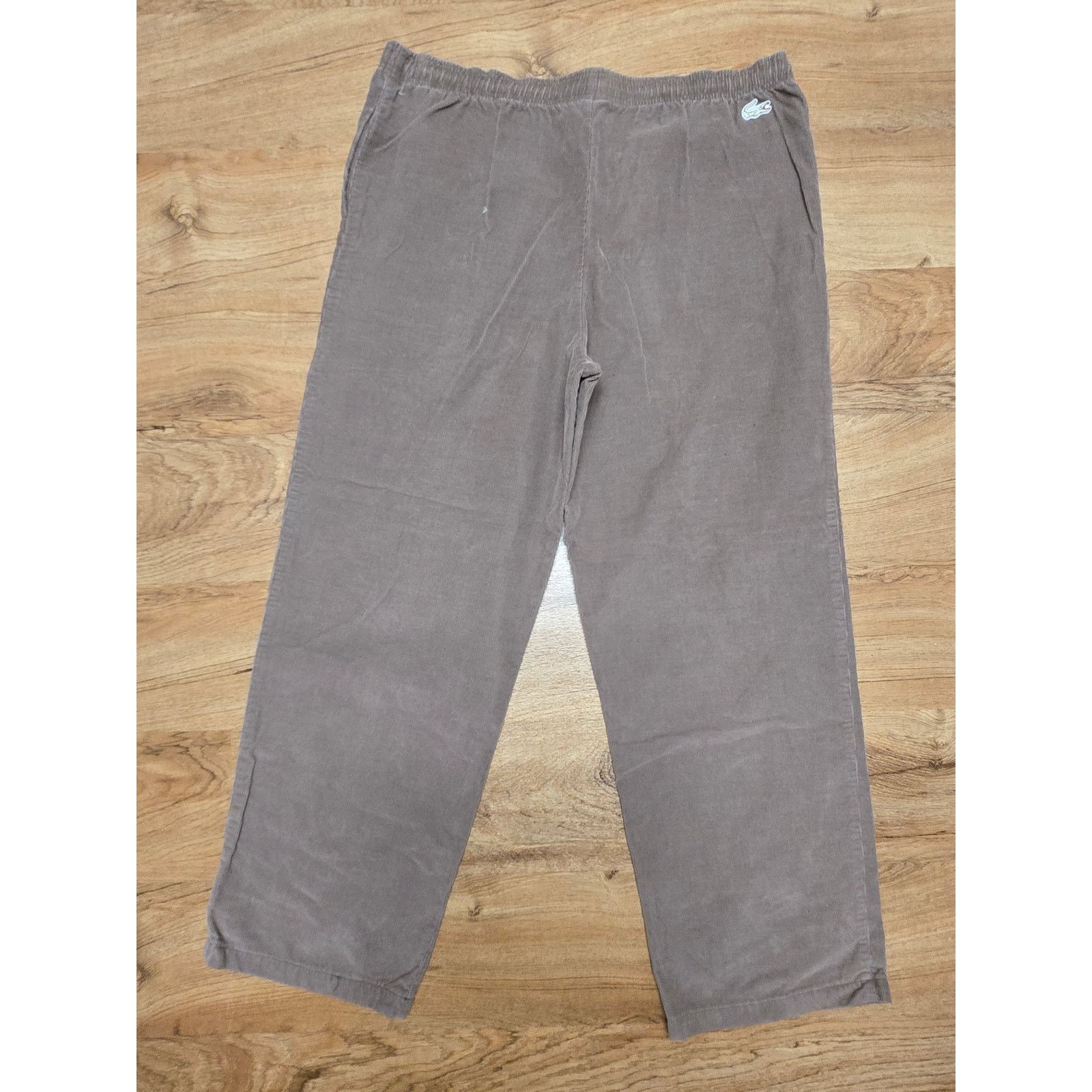 & Other Stories IZOD Lacoste Womens Corduroy Pants Brown 16 Trousers Size US 34 / EU 50 - 1 Thumbnail