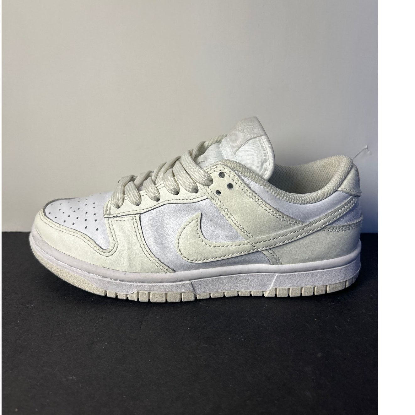 Nike Nike Women's Dunk Low White Sail Coconut Milk Size 5 Size US 5 / IT 35 - 5 Thumbnail