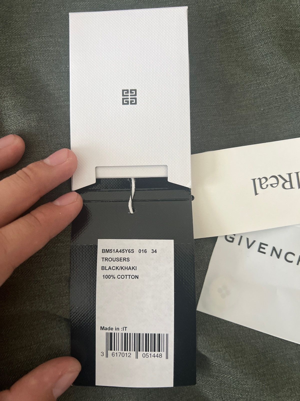 Givenchy Givenchy Resort 2024 Khaki Carpenter Pants Size US 34 / EU 50 - 18 Thumbnail