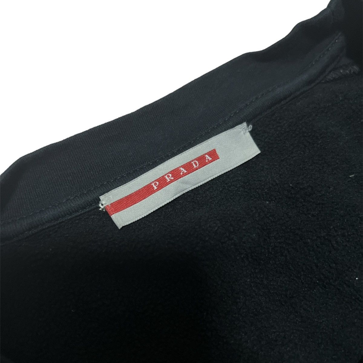 Prada Prada sport fleece inside T shirt long sleeve Size US XL / EU 56 / 4 - 2 Thumbnail