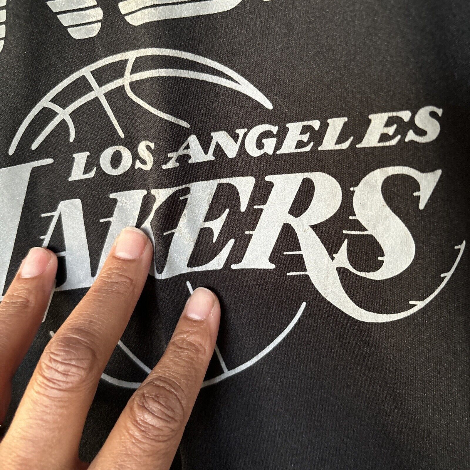NBA Los Angeles Lakers Shirt Men's Small NBA Reflective Short Size US S / EU 44-46 / 1 - 6 Thumbnail