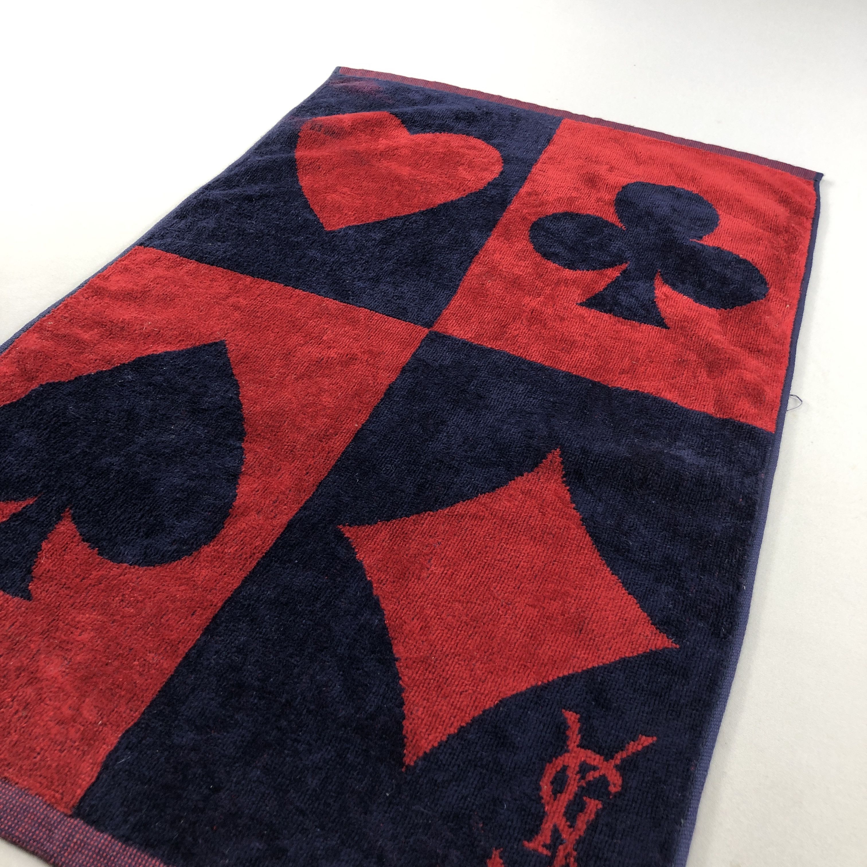 Yves Saint Laurent YSL Floral Handkerchief Neckerchief Hand Towel H3067 Size ONE SIZE - 2 Thumbnail