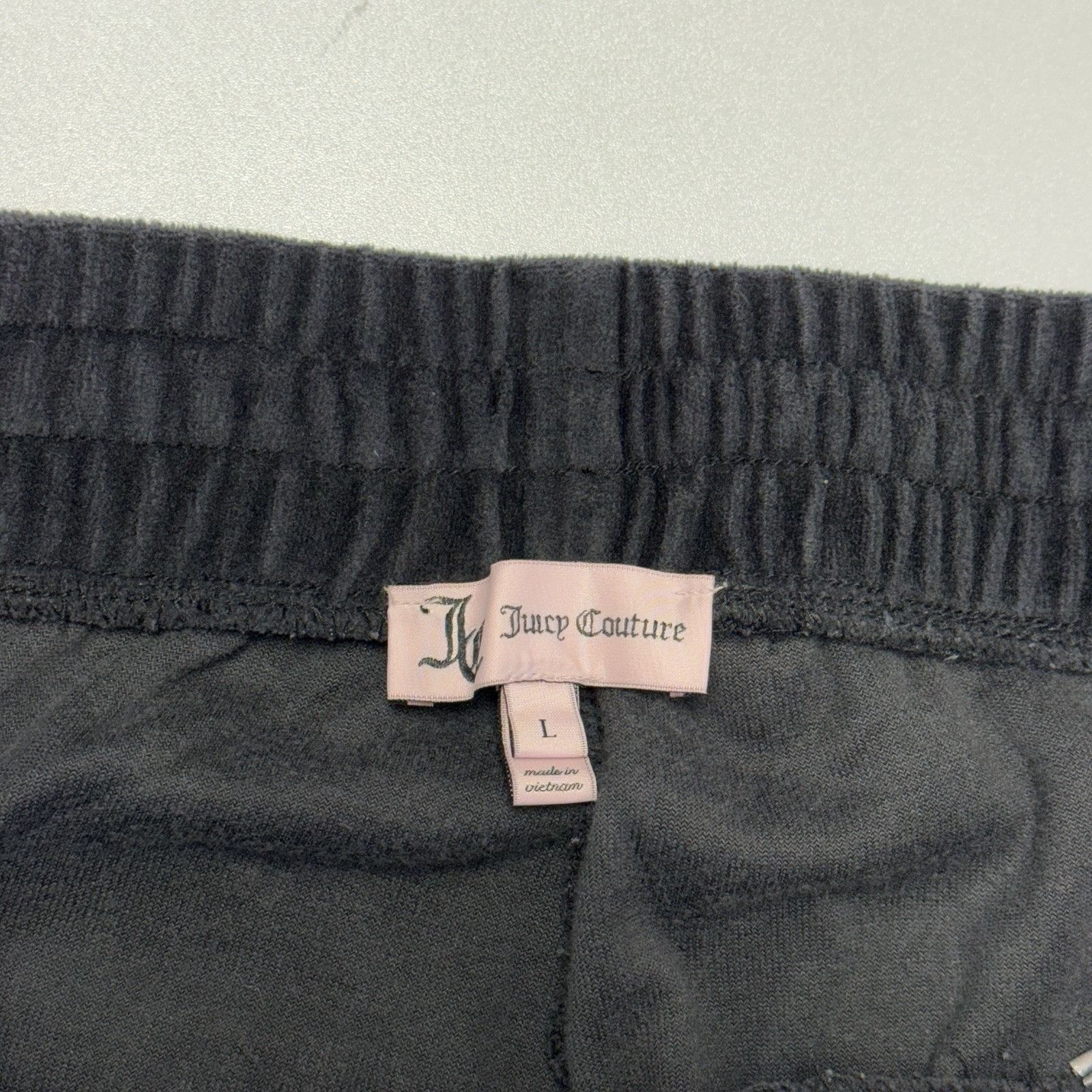 Juicy Couture Vintage Y2K Juicy Couture Velour Sweat Pants Womens Large Size 32" / US 10 / IT 46 - 12 Thumbnail
