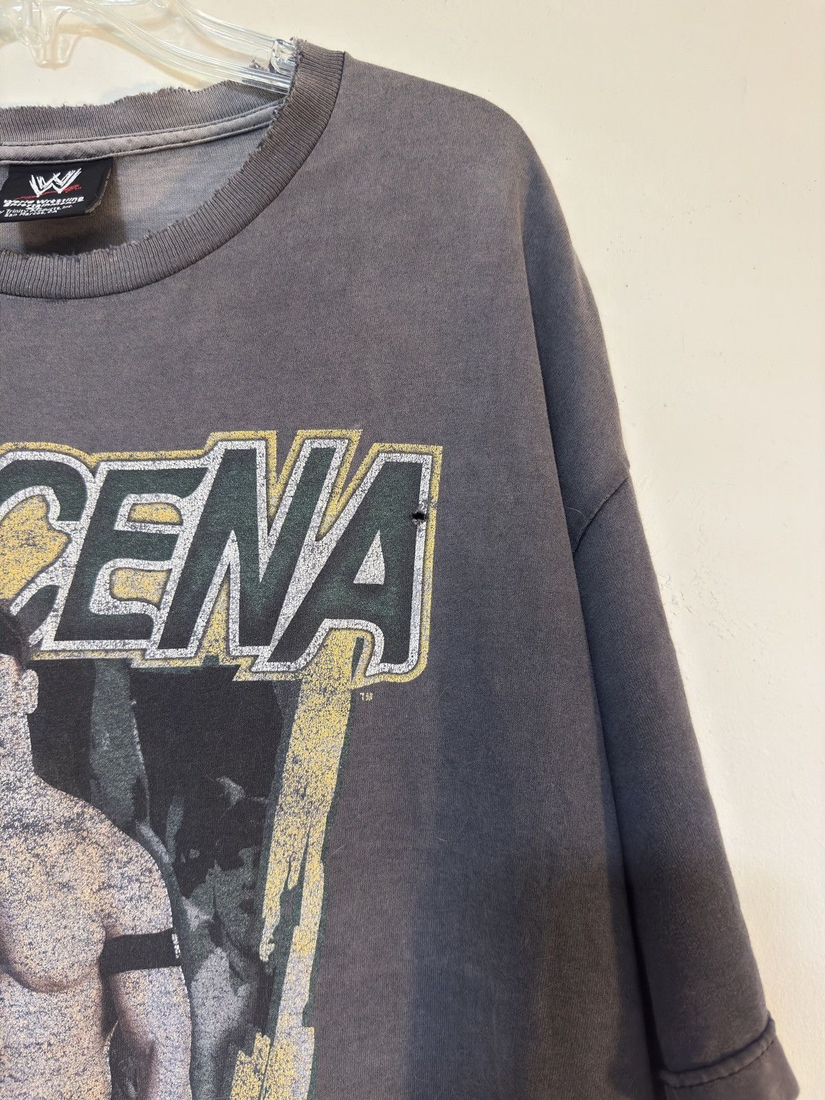 WWE Vintage wwe john cena rare 2005 t shirt Size US XL / EU 56 / 4 - 6 Thumbnail