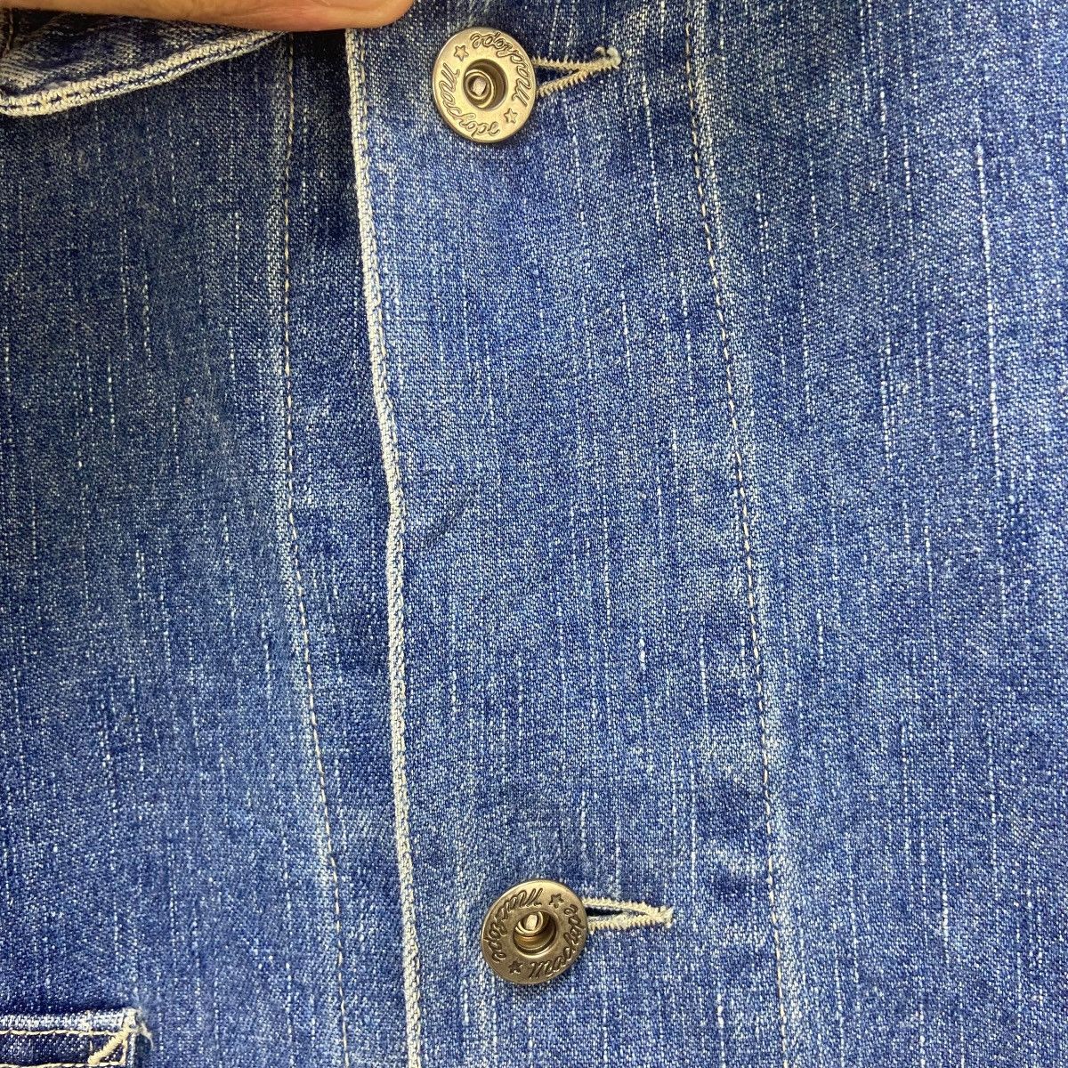Japanese Brand Vintage Machope Japanese Brand Michigan Chore Denim Jacket Size US M / EU 48-50 / 2 - 14 Thumbnail