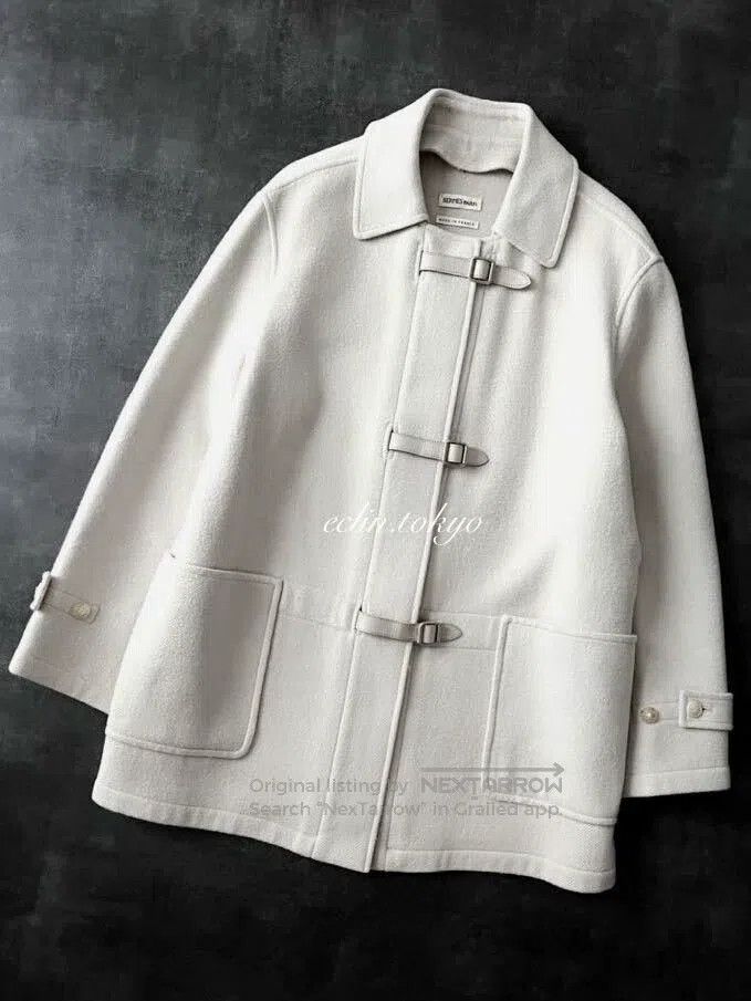 Hermes Hermes Detachable cashmere coat Size M / US 6-8 / IT 42-44 - 3 Thumbnail