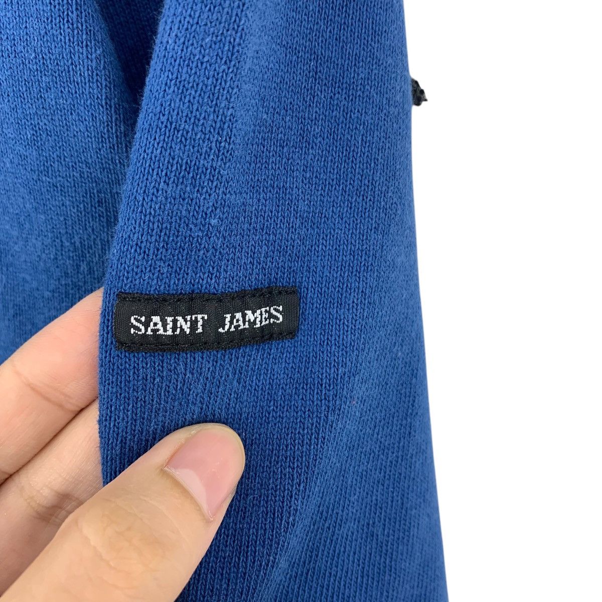 Saint James × Vintage Vintage SAINT JAMES Long sleeve plain tee Size US S / EU 44-46 / 1 - 9 Thumbnail