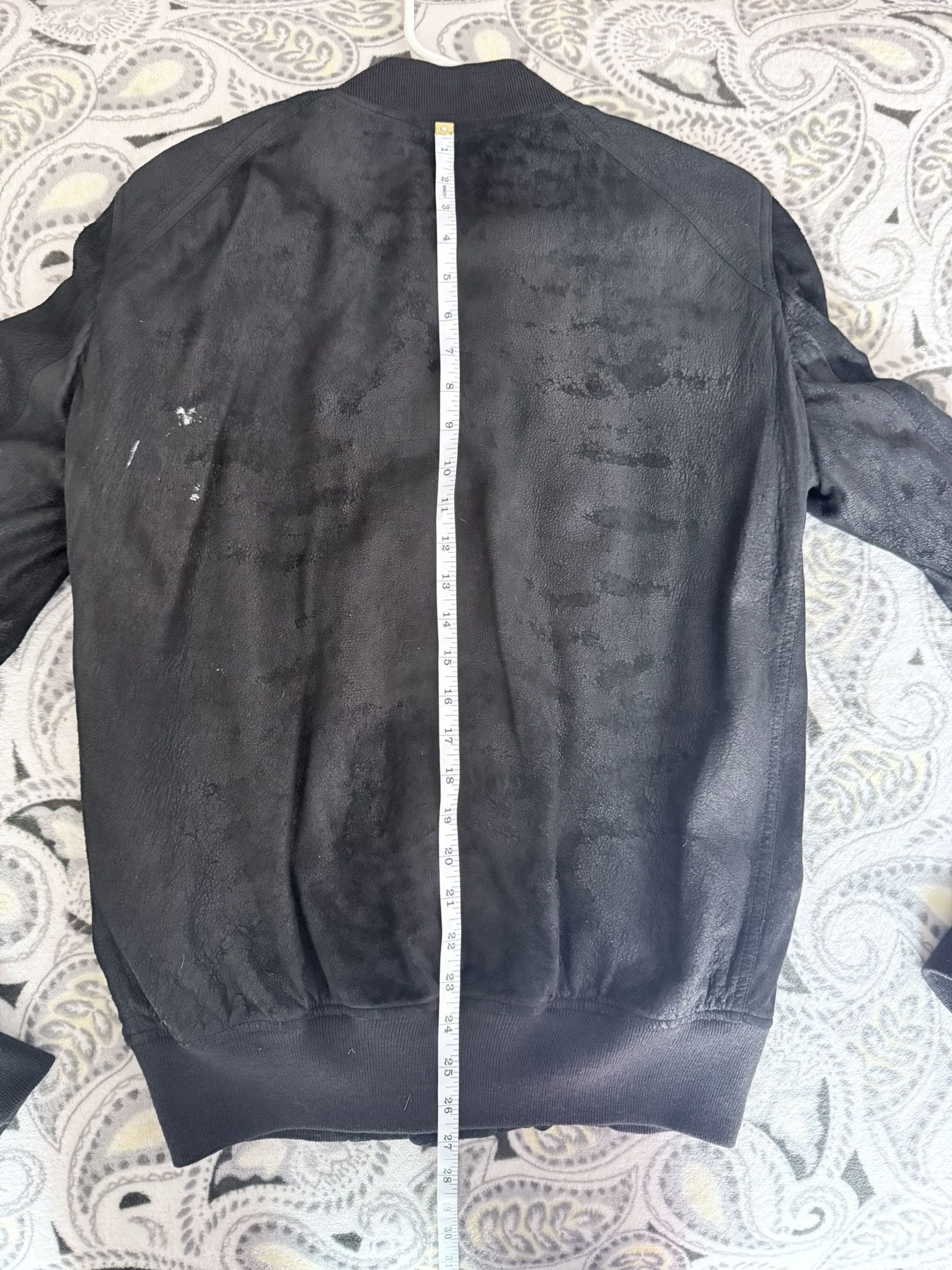 Rick Owens Rick Owens Lambskin Leather Bomber Jacket – 2016 – Black Size US M / EU 48-50 / 2 - 4 Thumbnail