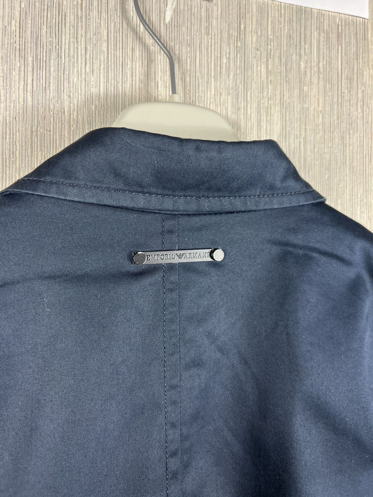 Emporio Armani Emporio Armani BlueLine asymmetrical cut jacket clips blazer Size US M / EU 48-50 / 2 - 24 Thumbnail