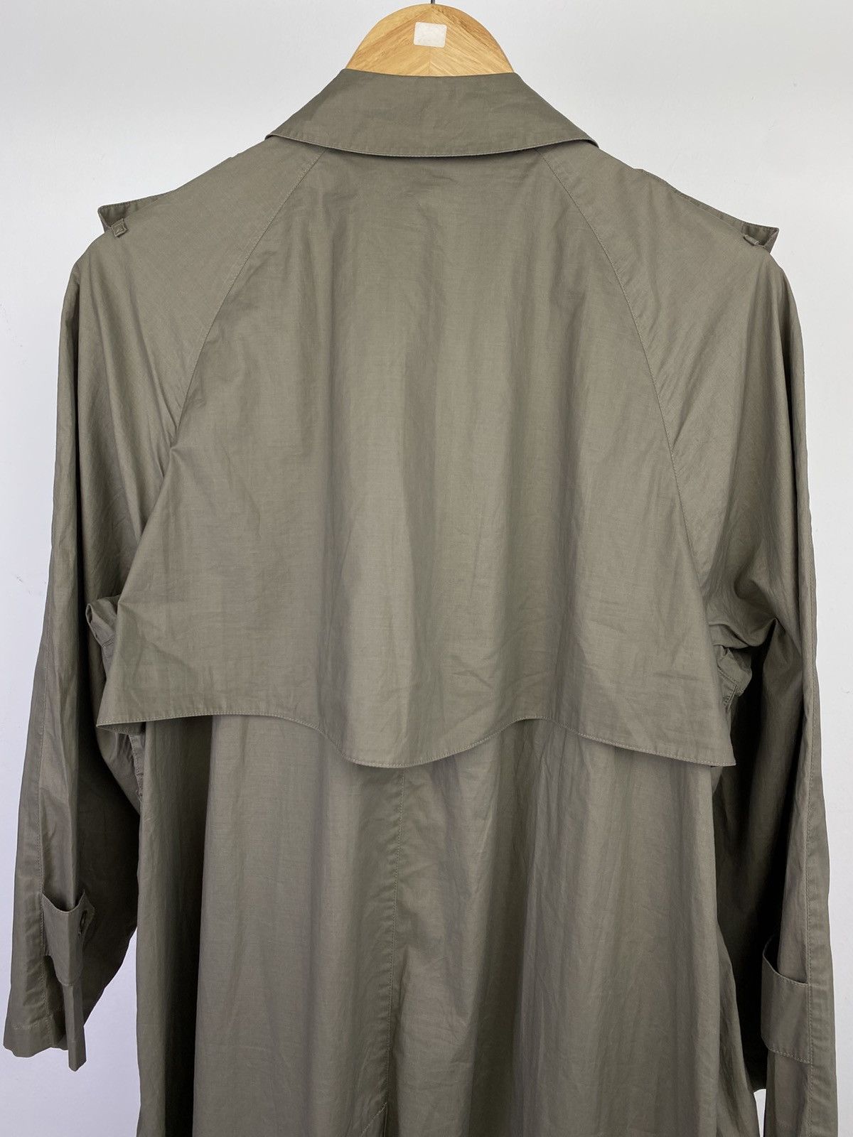 Burberry Vintage 90’s Burberrys’ Cotton Double Breast Trench Coat Size US M / EU 48-50 / 2 - 5 Thumbnail