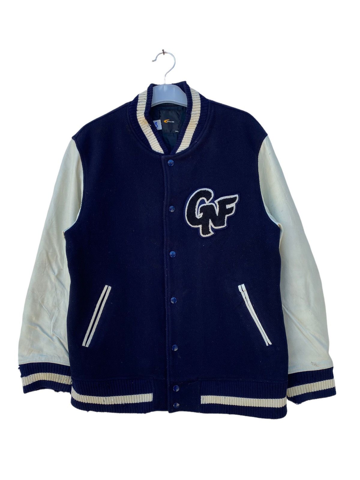 Japanese Brand Vintage 1950 Gallery Varsity jacket Size US L / EU 52-54 / 3 - 2 Thumbnail