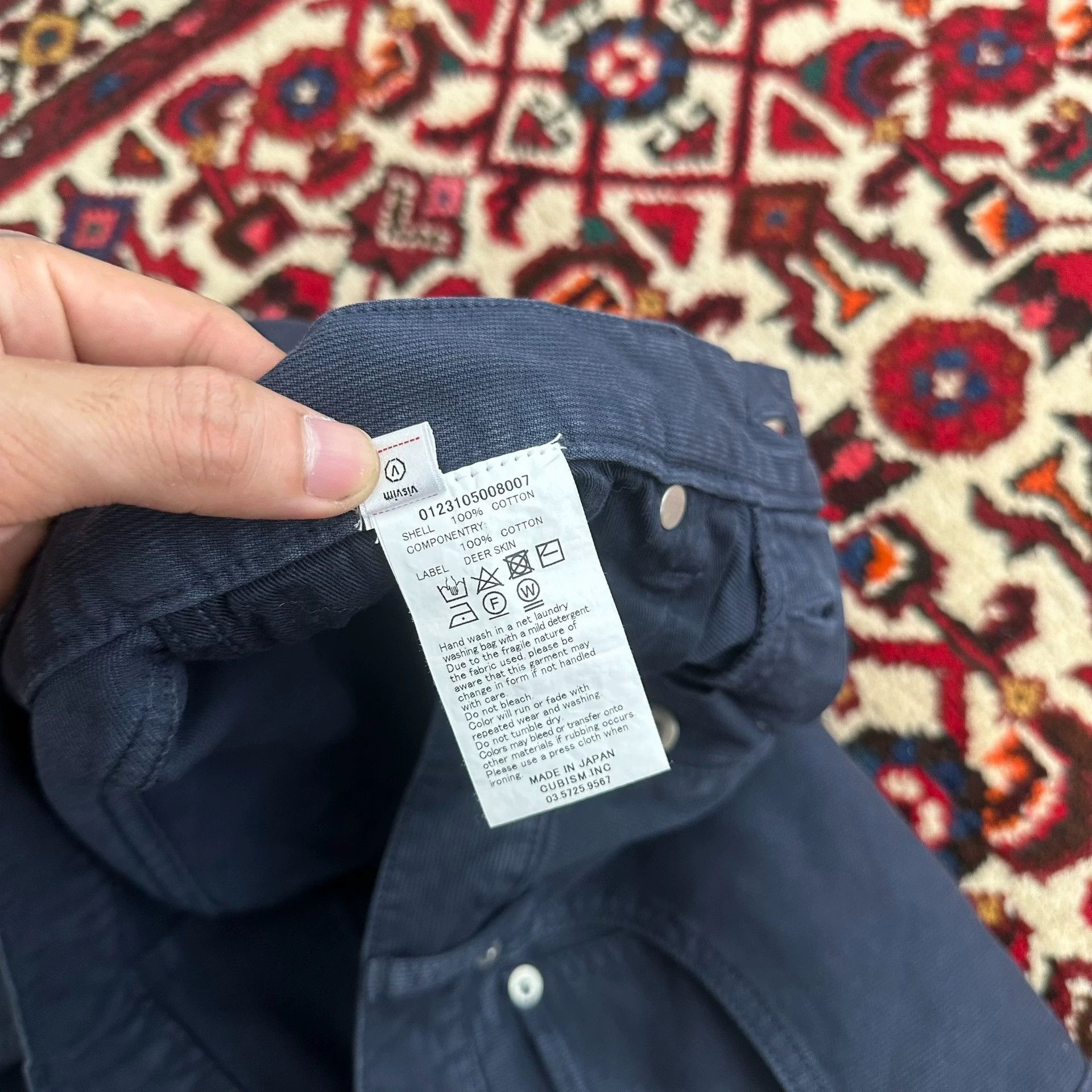 Visvim VISVIM 23SS FLUXUS 01 DMGD 3 DRY PIQUE pants Size US 34 / EU 50 - 7 Thumbnail