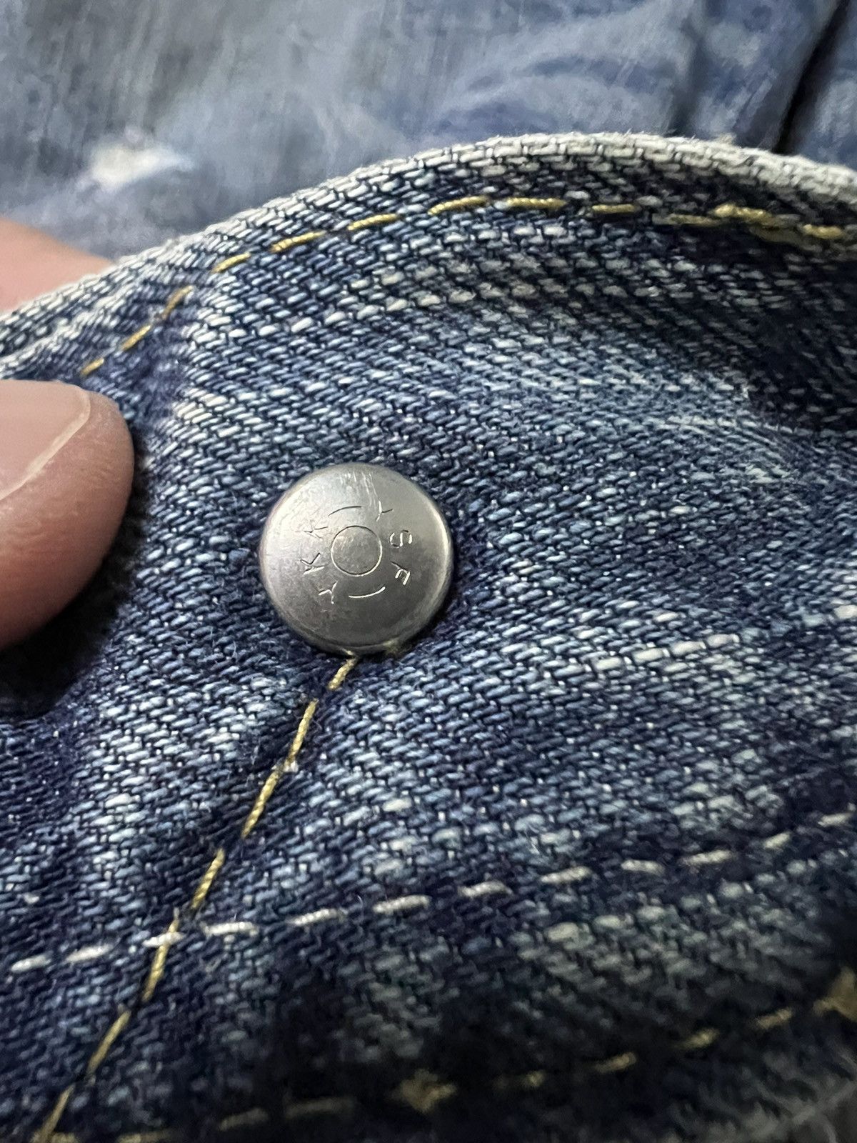 If Six Was Nine × Japanese Brand DENIM CRAFT DISTRESSED JEANS VERY RARE Size US 30 / EU 46 - 14 Thumbnail