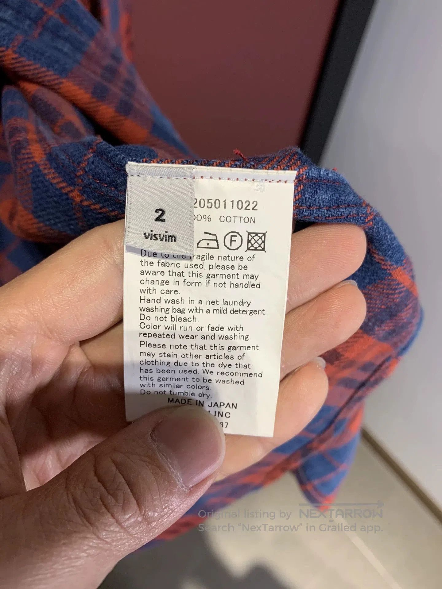 Visvim Visvim Check Flannel Shirt Jacket Size 2. Size US M / EU 48-50 / 2 - 3 Thumbnail