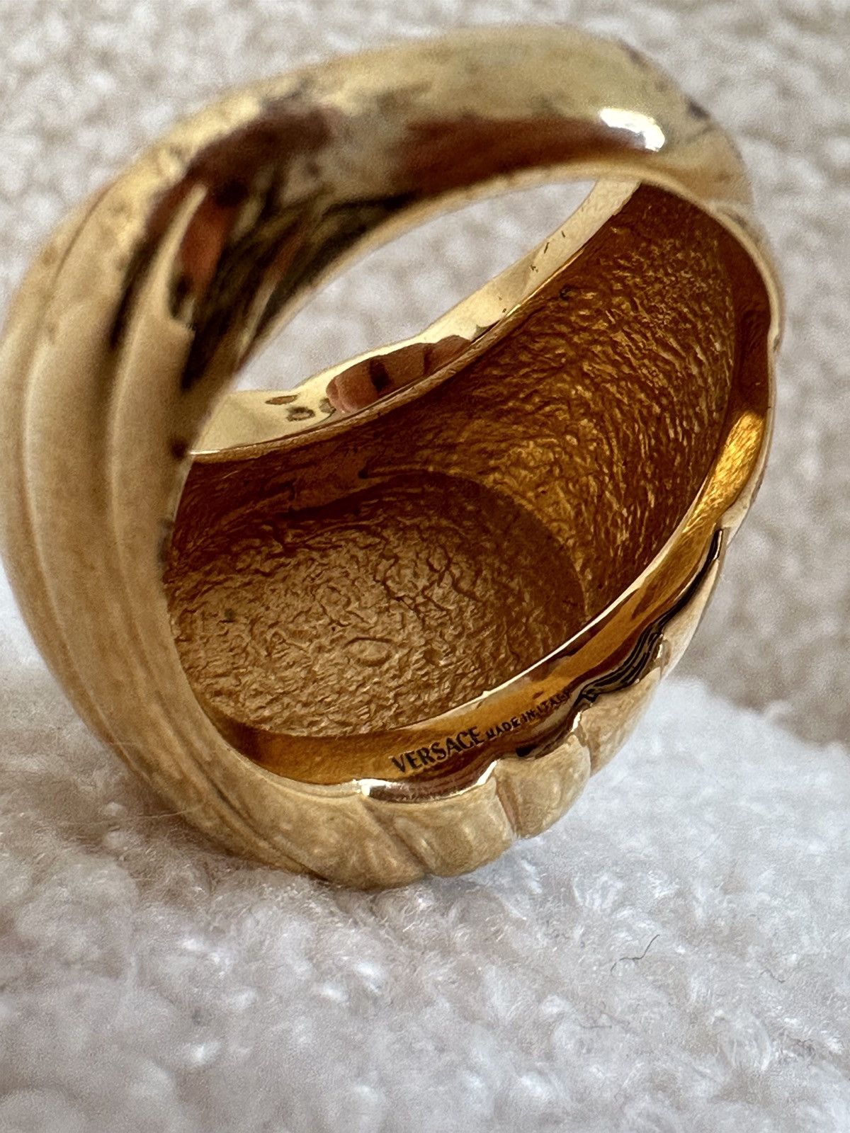 Jewelry Versace Medusa ring signet ring gold luxury Size ONE SIZE - 13 Thumbnail