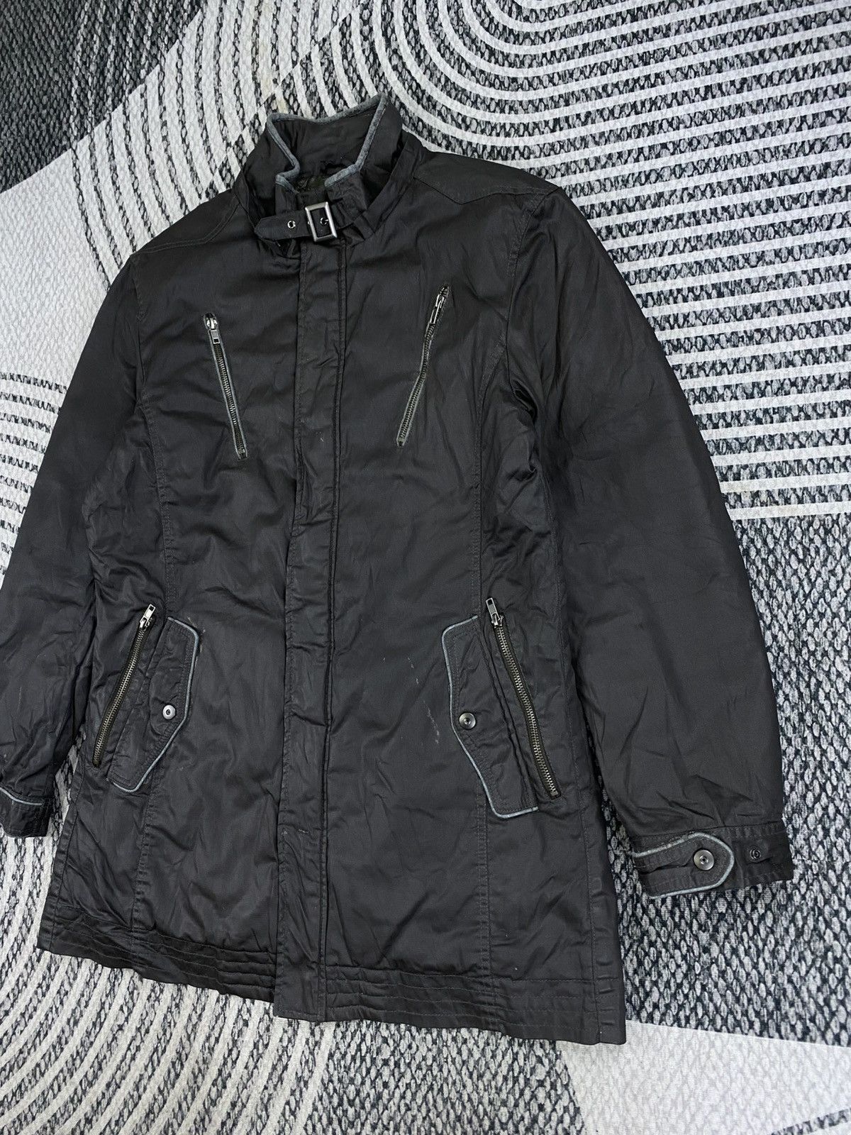 Mossimo Vtg Mossimo Casual Multipocket Stand Up Collar Jacket Size US M / EU 48-50 / 2 - 3 Thumbnail