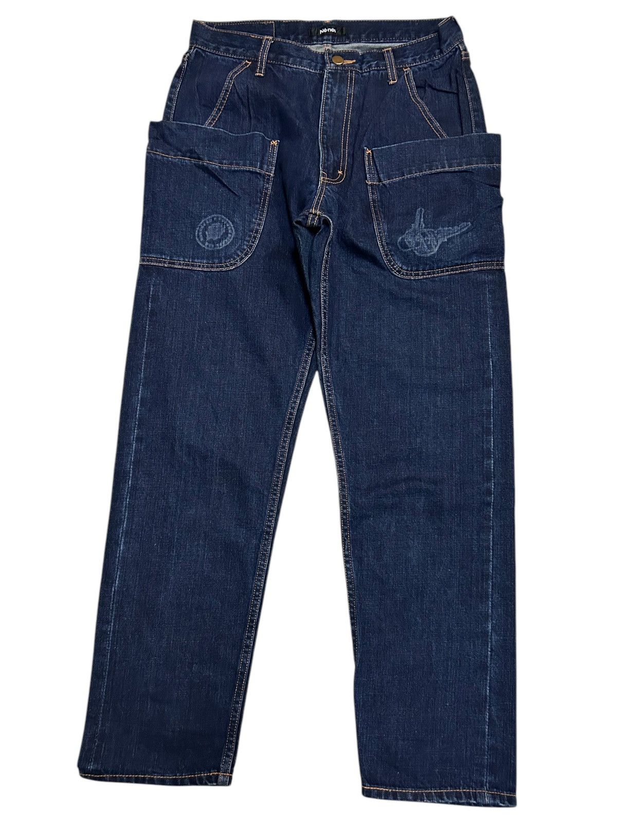 Issey Miyake × Ne-Net Ne-Net Issey Miyake Selvedge Denim Jeans Rare Size US 29 - 1 Thumbnail