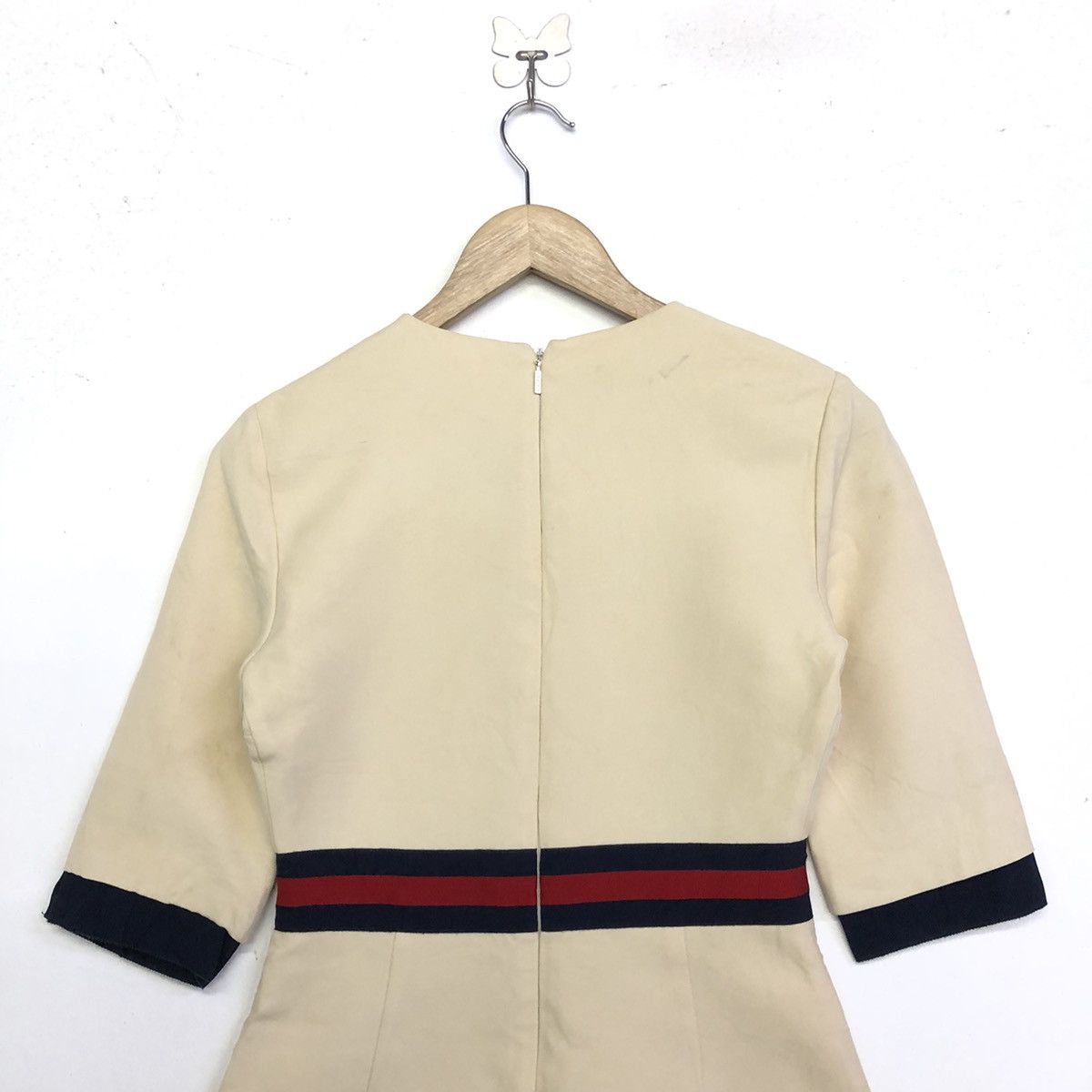 Gucci Gucci Grosgrain-Trimmed Midi Dress Size M / US 6-8 / IT 42-44 - 13 Thumbnail