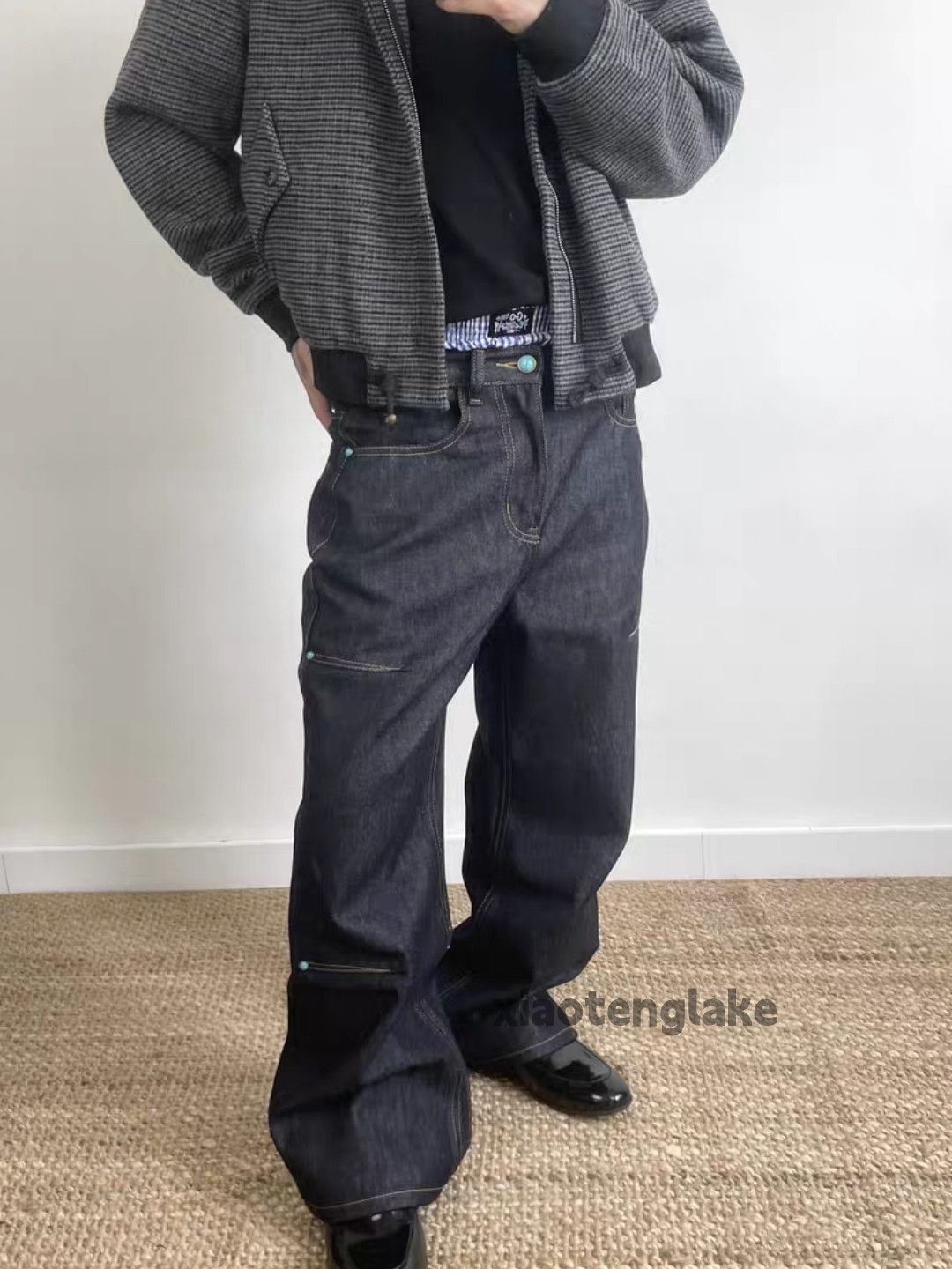 Jean xtl utility flared skate hiphop yuppie baggy jeans Size US 32 / EU 48 - 4 Thumbnail