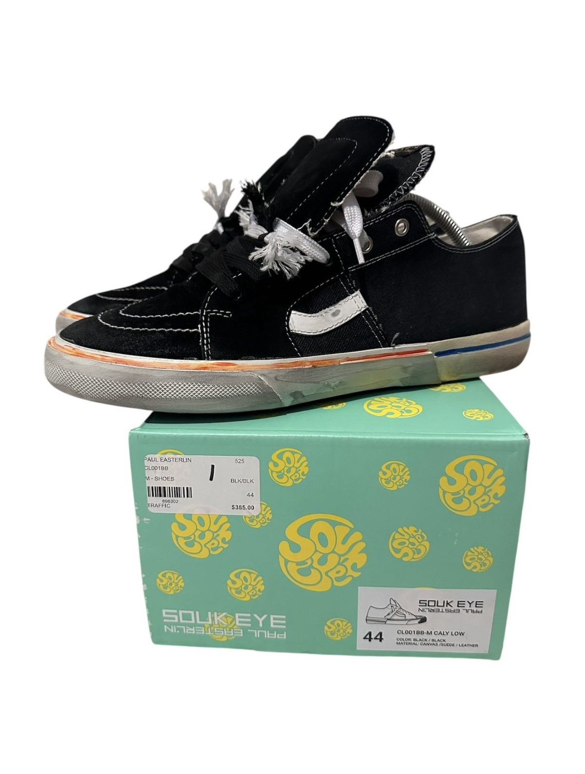 Other Paul Easterlin ‘Souk Eye Caly Star Low’ Black/Black Size US 11 / EU 44 - 3 Thumbnail