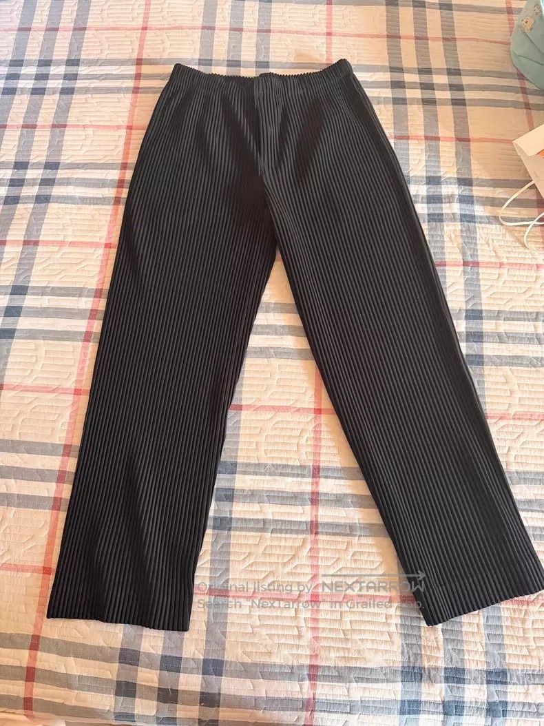 Issey Miyake Issey Miyake size:3 Black Long Pants Size 31" - 1 Thumbnail
