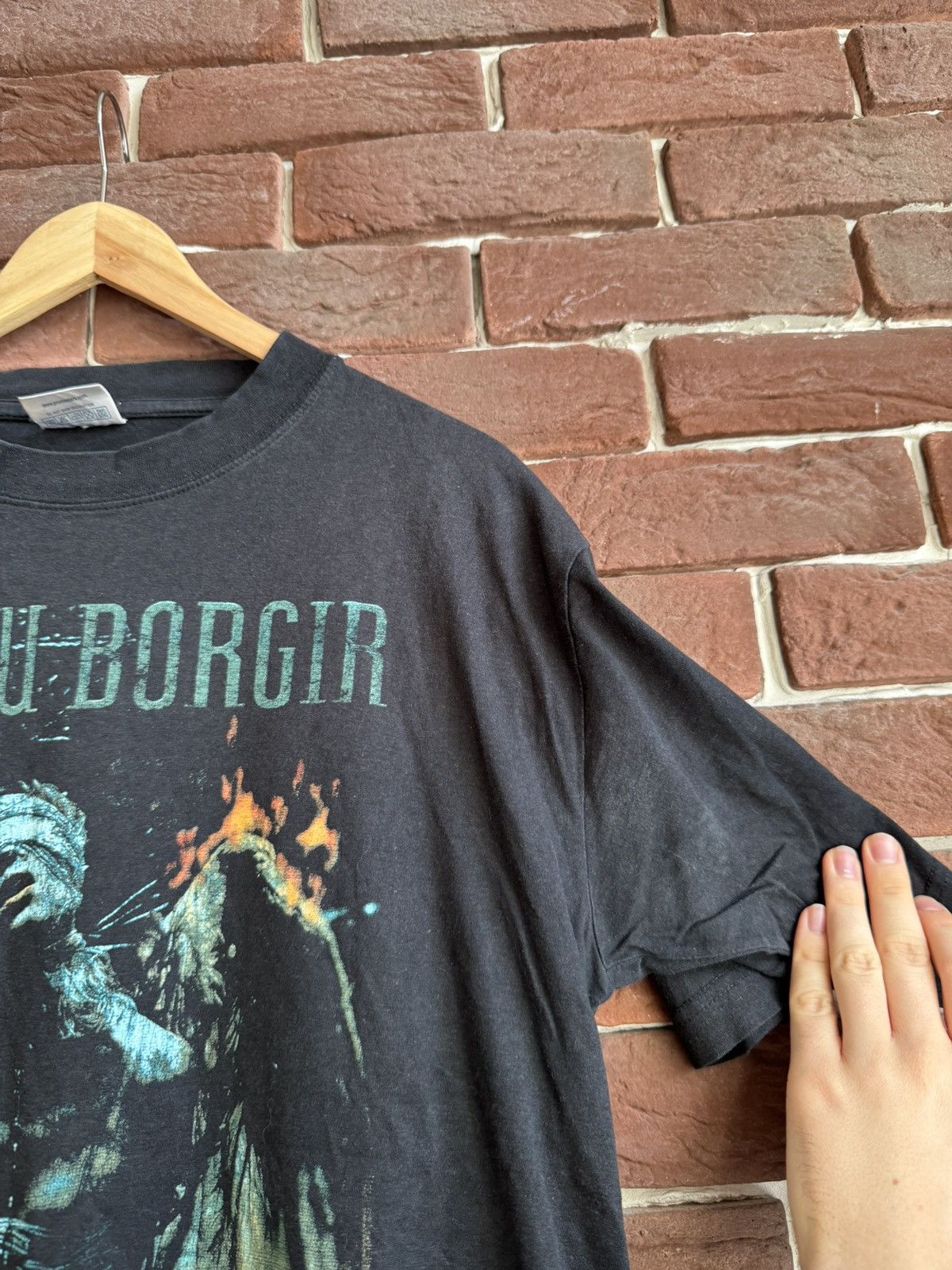 Band Tees Rare Vintage Dimmu Borgir 90s Metal Band T-Shirt Death Cult Size US L / EU 52-54 / 3 - 5 Thumbnail