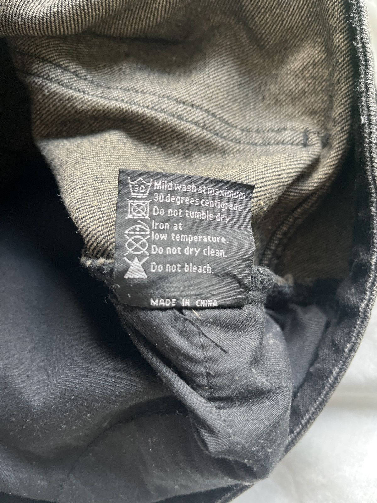 Who Decides War Who Decides War Snakeskin Patched Arch Mocha Denim Size US 32 / EU 48 - 7 Thumbnail
