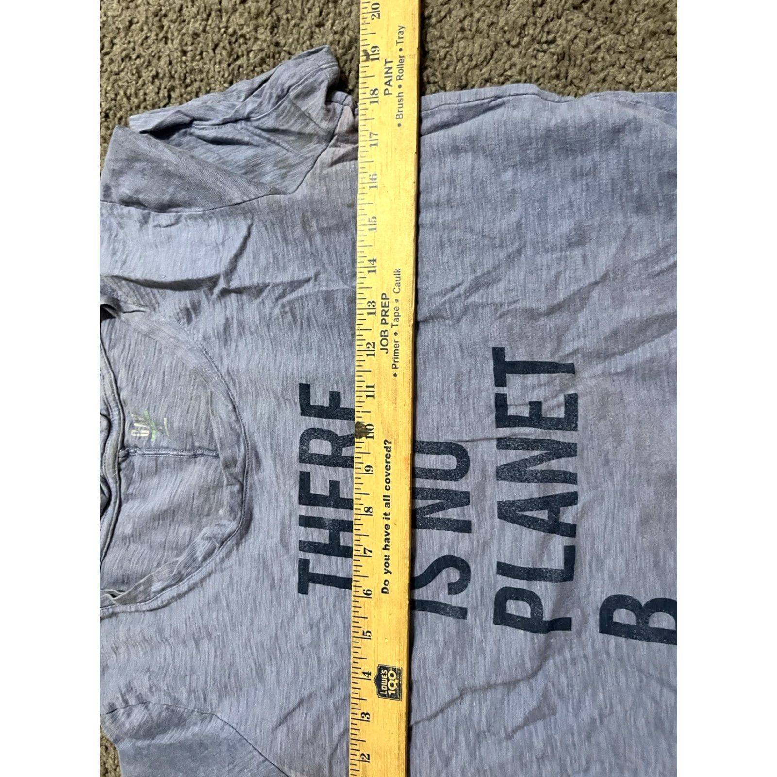 Gap VINTAGE Gap Shirt Womens Small Blue There Is No Planet Graphic Tee Size S / US 4 / IT 40 - 5 Thumbnail
