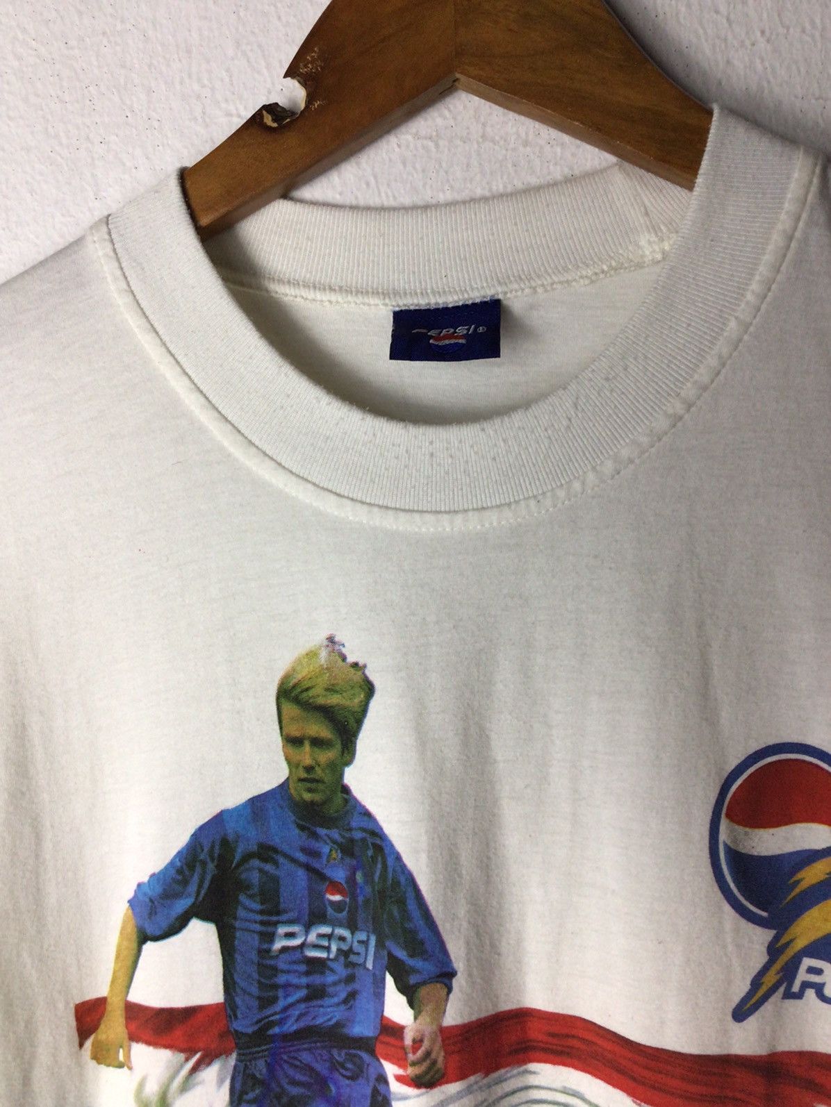 Pepsi David Beackham team pepsi 90's Size US L / EU 52-54 / 3 - 3 Thumbnail