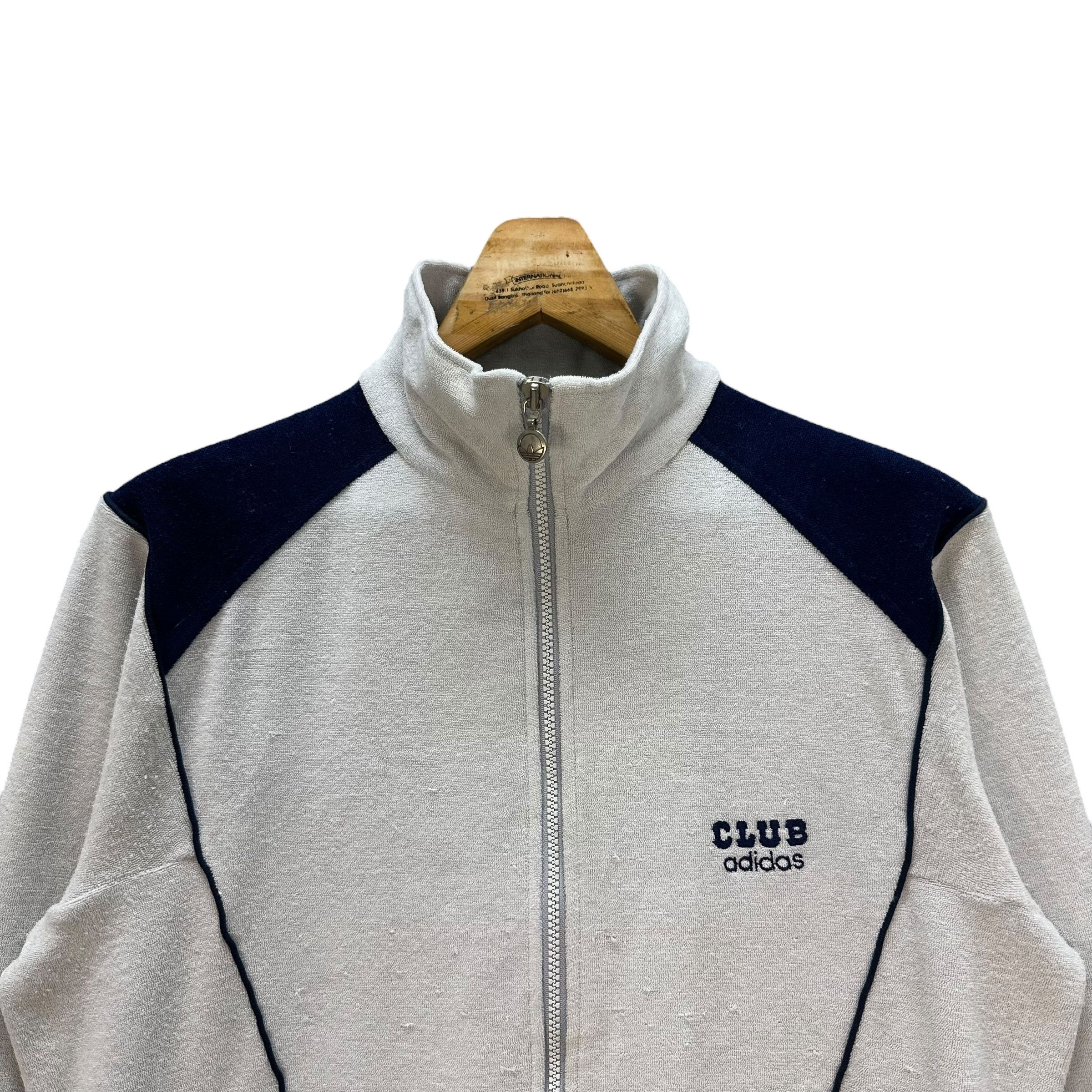 Adidas ADIDAS CLUB EMBROIDERY SMALL LOGO TRACK TOP JACKET #8901-036 Size US L / EU 52-54 / 3 - 2 Thumbnail