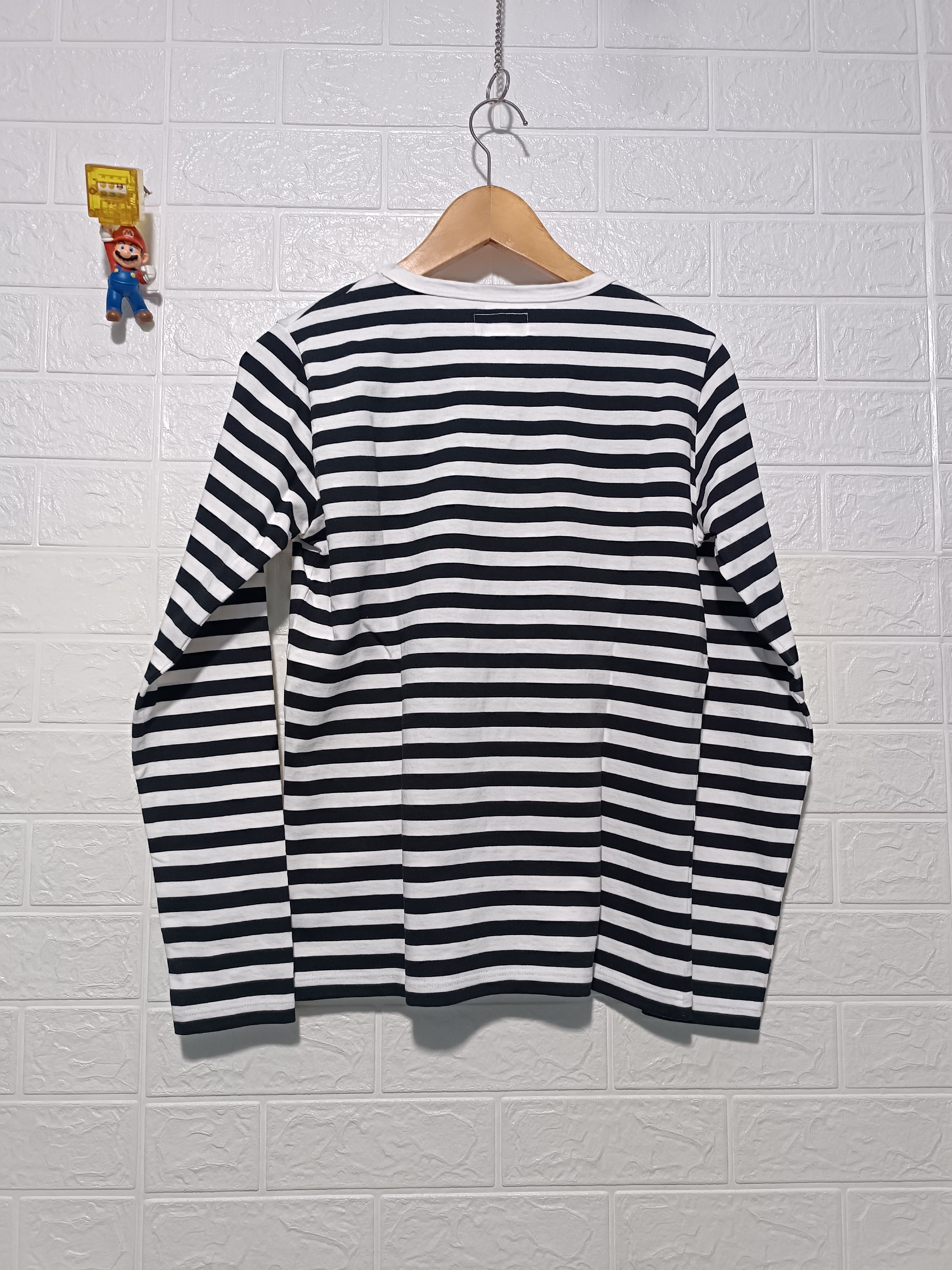 agnes b. Agnes B Paris Stripes Long Sleeve T-shirt Size US M / EU 48-50 / 2 - 5 Thumbnail