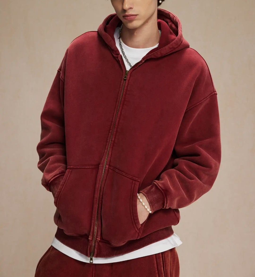 Japanese Brand Layering Hoodie Vintage Y2K Baggy Work Wear Style Size US XL / EU 56 / 4 - 3 Thumbnail