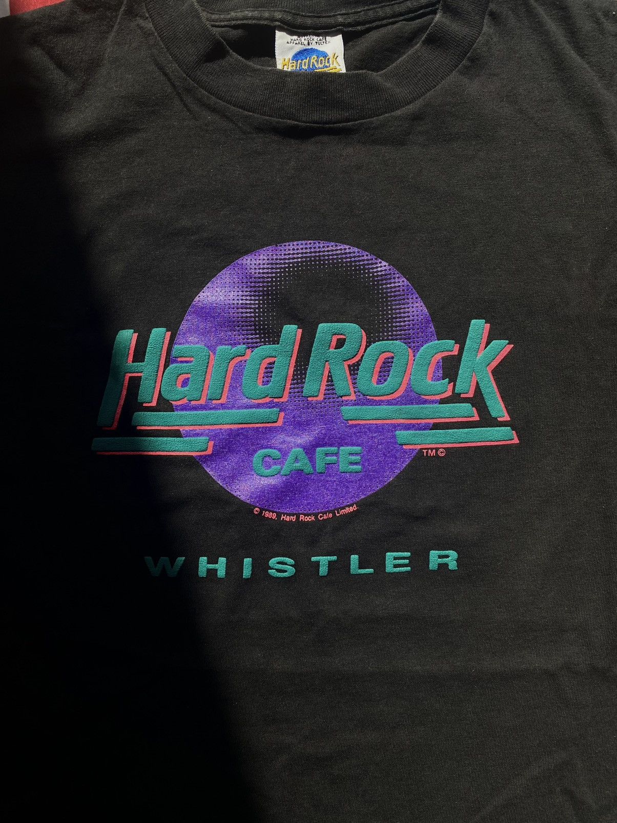 Hard Rock Cafe Hard Rock Cafe Vintage T-shirt Whistler 1989 Size US M / EU 48-50 / 2 - 6 Thumbnail