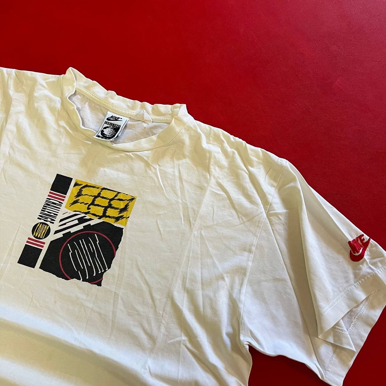 Vintage Nike Challenge Court Andre Agassi vintage t shirt size XL Size US XL / EU 56 / 4 - 3 Thumbnail