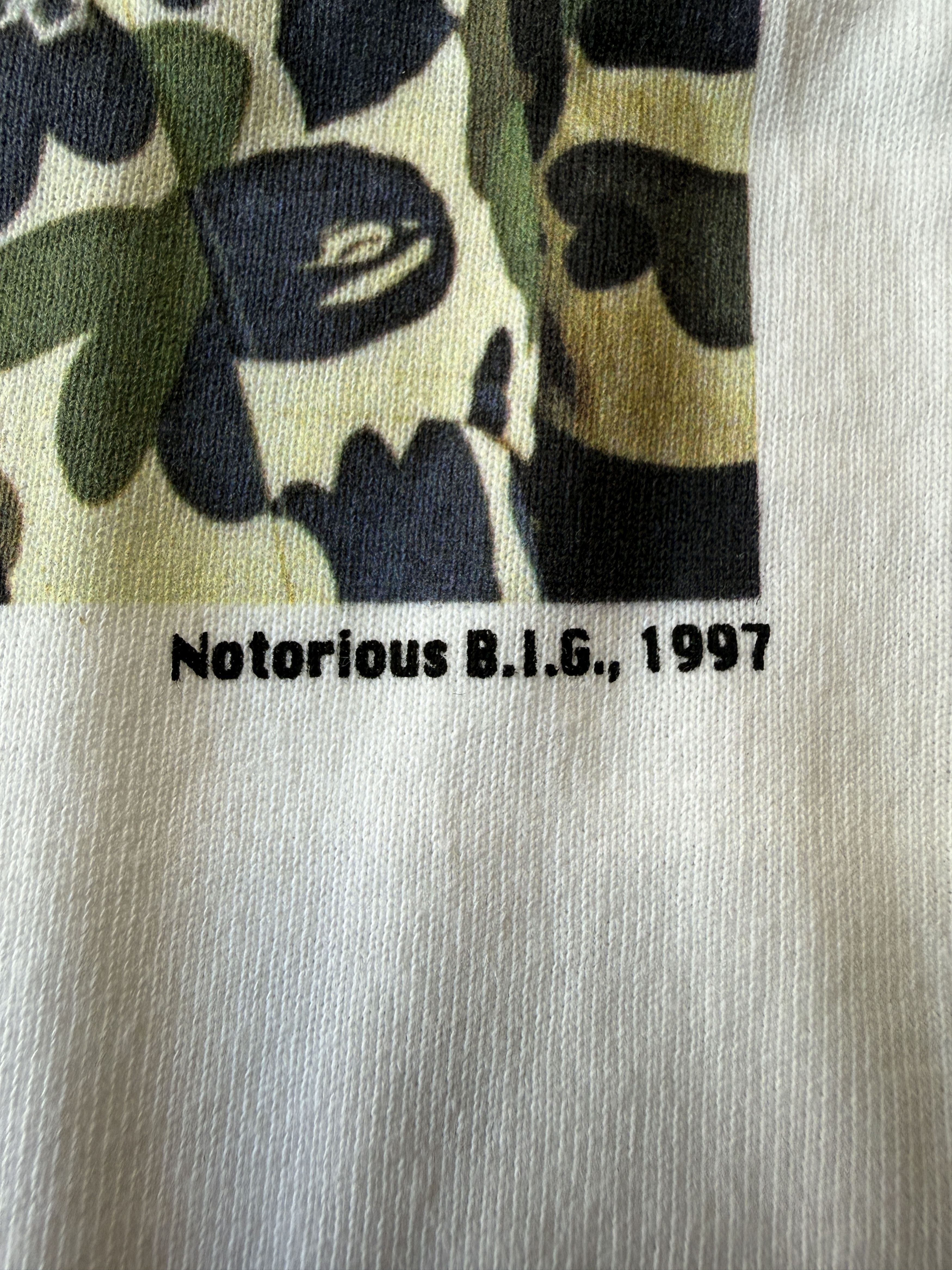 Bape BAPE X SHAWN MORTENSEN BIGGIE TEE Size US M / EU 48-50 / 2 - 6 Thumbnail